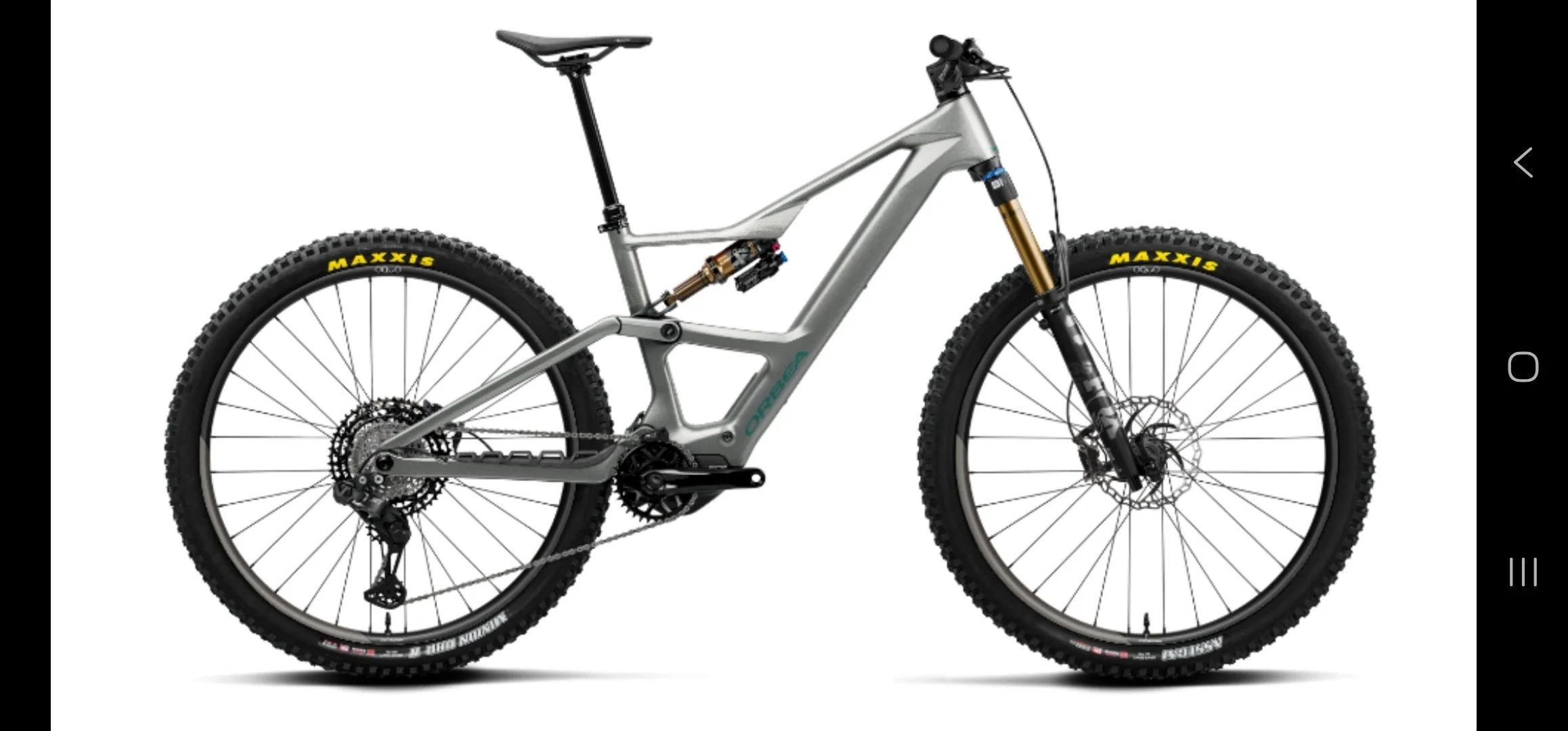   Orbea Rise LT M10. Di2 XT. Silver. Large. Ex Staff Bike. Excellent Condition. Sale price $10,999 was $16,299  