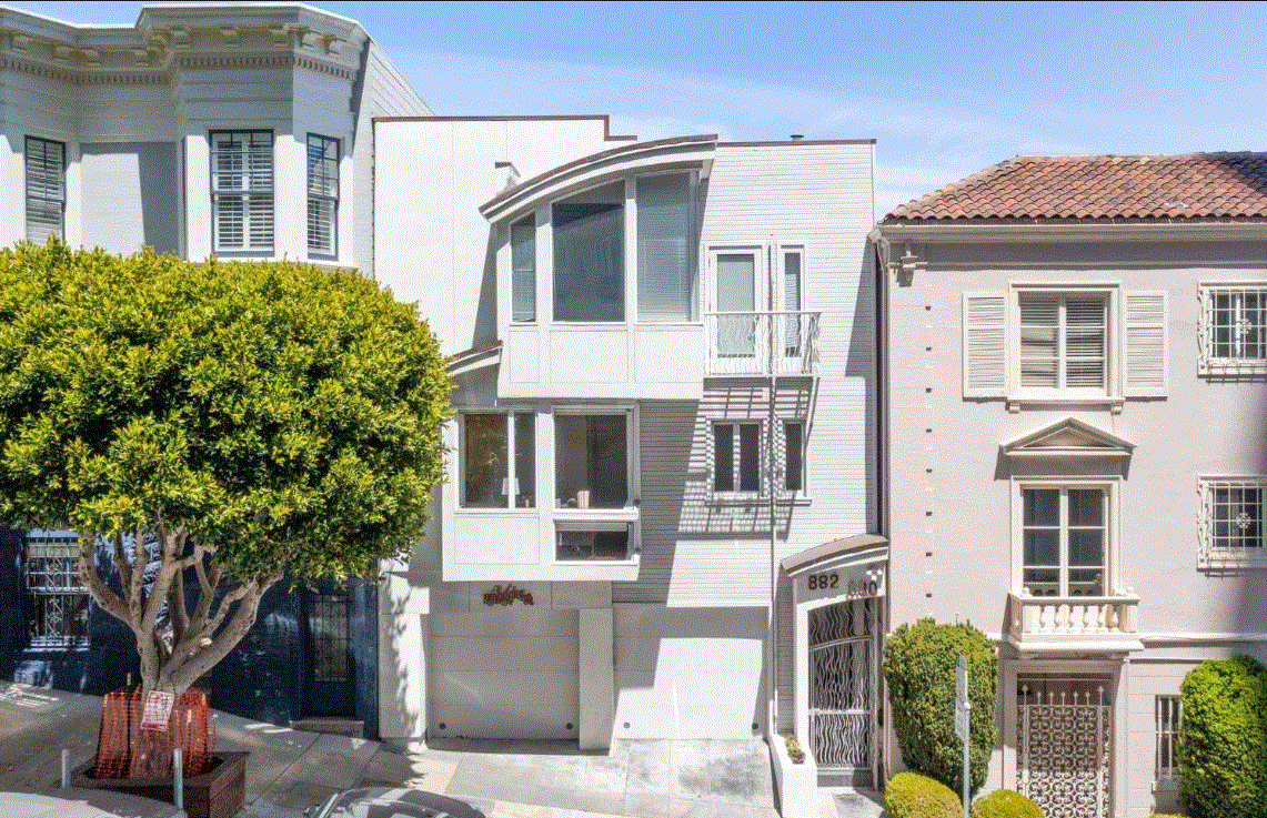 美国加州旧金山3卧3卫最近整修过的联排别墅