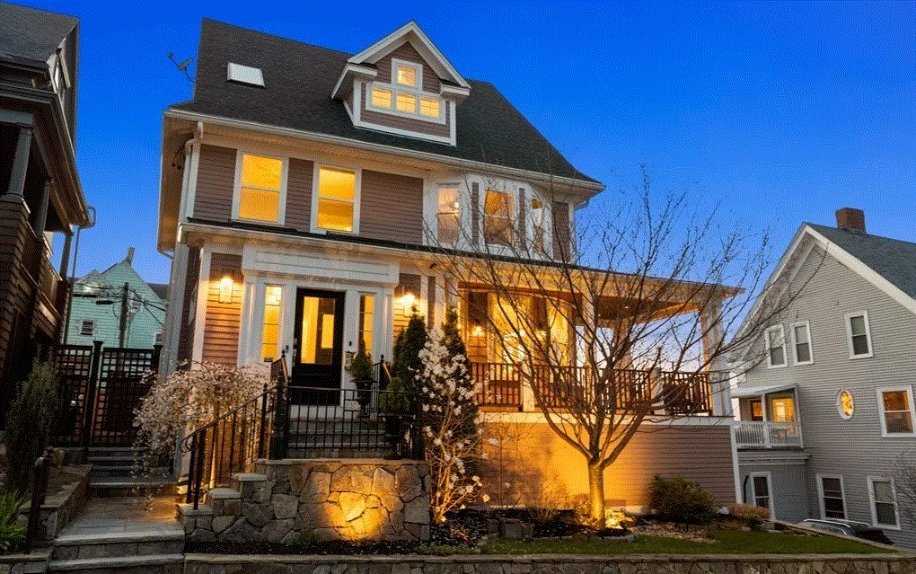 美国马萨诸塞州波士顿4卧2卫的独栋别墅