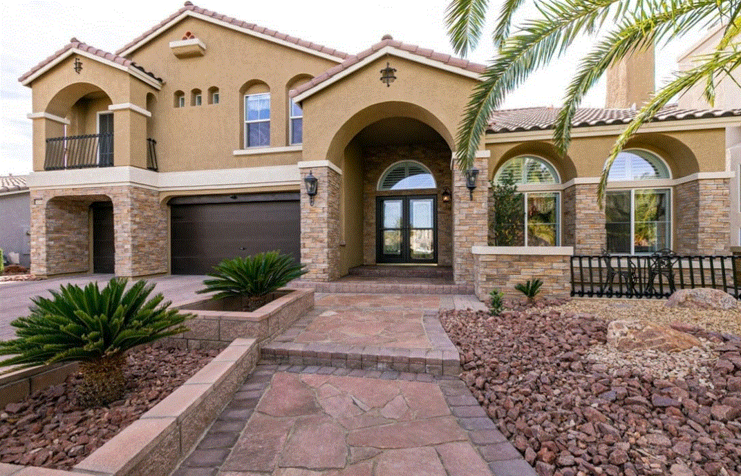 美国内华达州拉斯维加斯6卧4卫最近整修过的独栋别墅