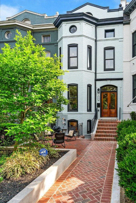 美国哥伦比亚特区华盛顿哥伦比亚特区4卧3卫最近整修过的联排别墅