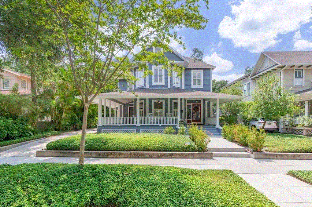 美国佛罗里达州坦帕4卧2卫最近整修过的独栋别墅