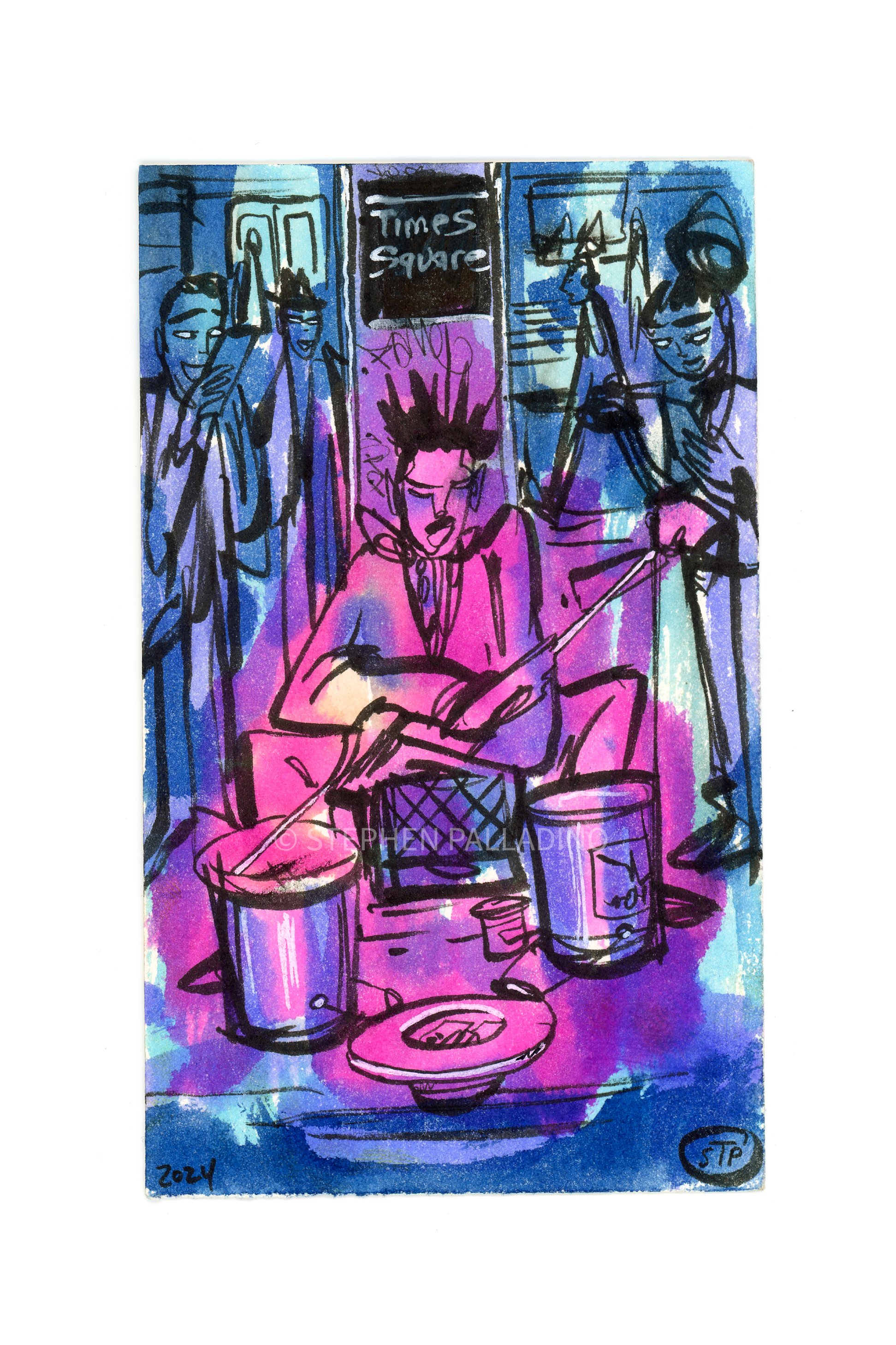 Subway Drummer