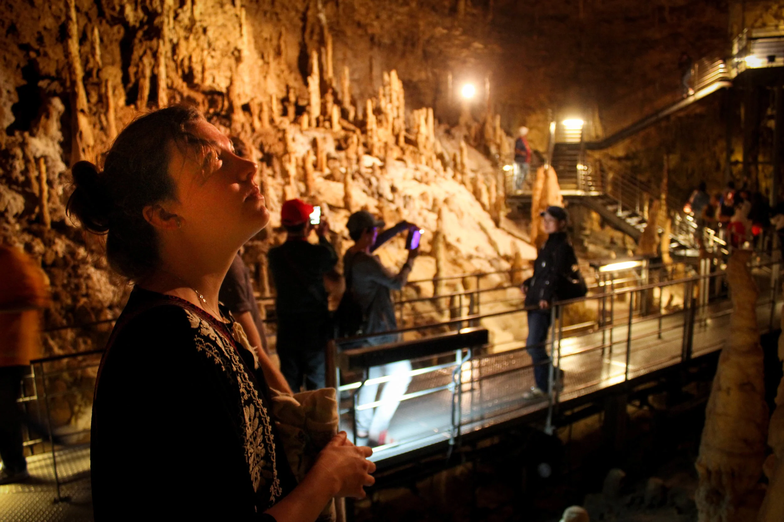 Caves are hole-y places. 
