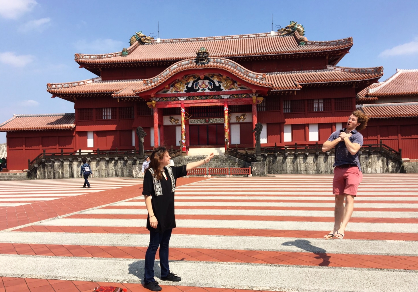 Maybe not the best picture of the castle... but the best picture of Jess and Conor for sure. 
