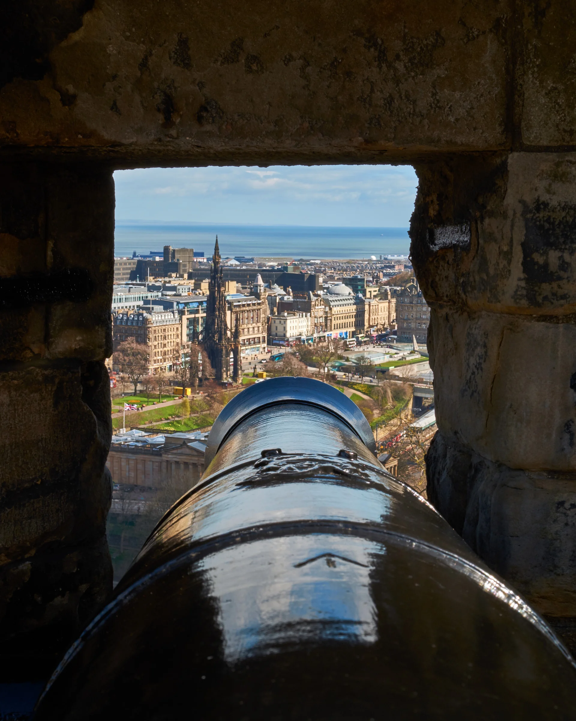 Down the Barrel - Edinburgh Castle - Edinburgh - Scotland