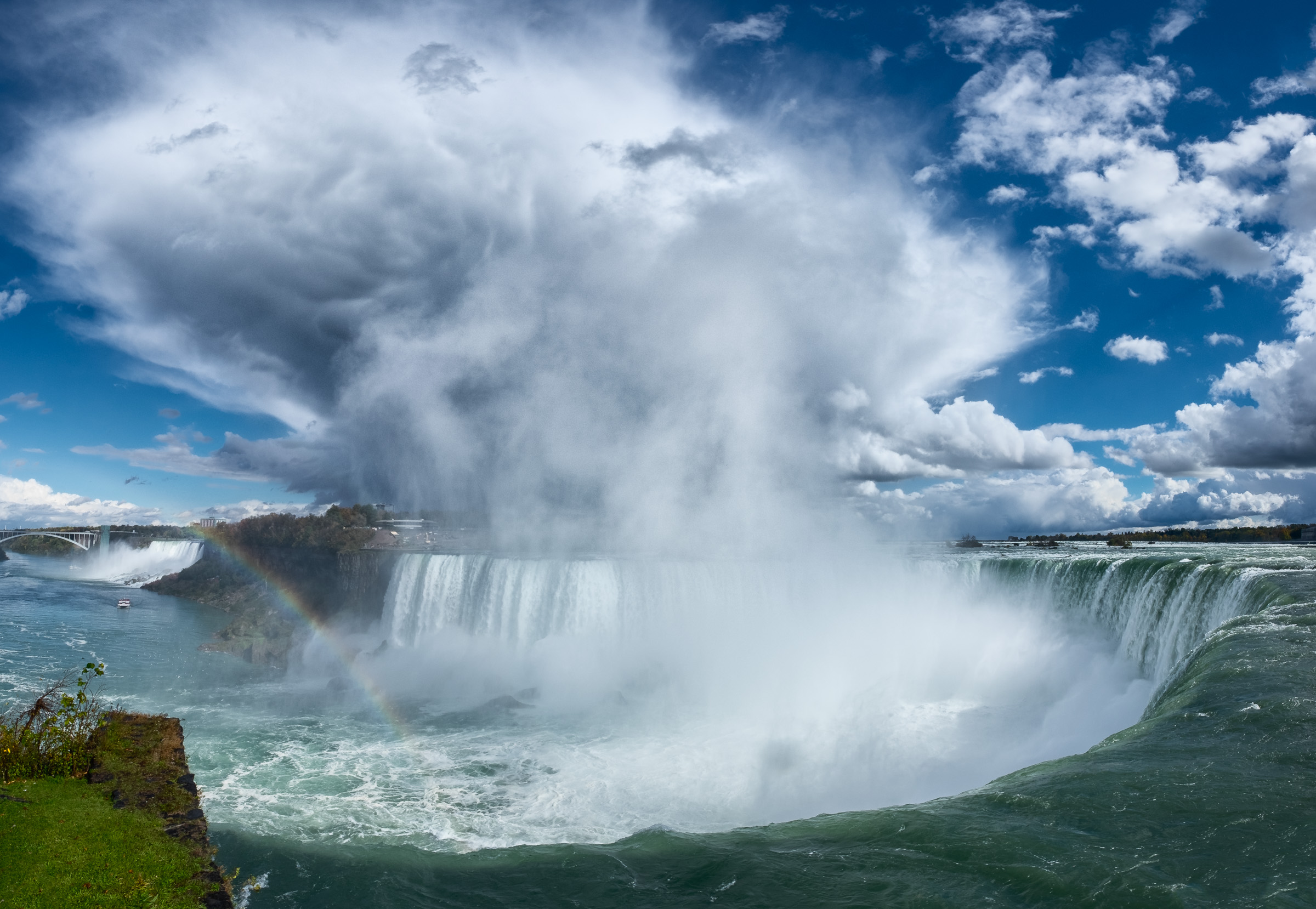 A Storm Over the Falls