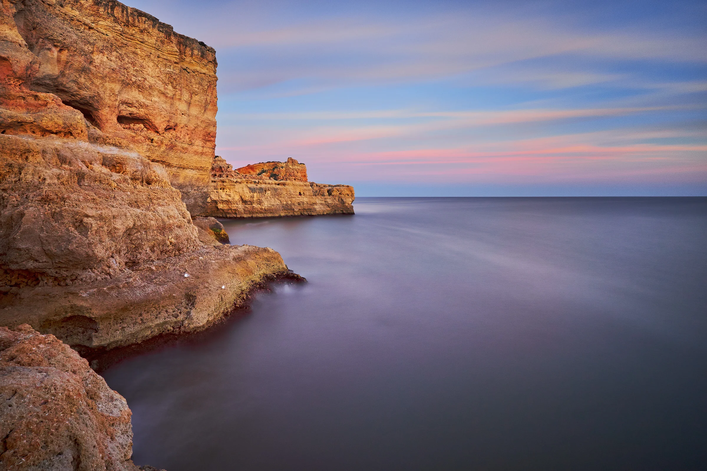 Sunset - Algar Seco - Praia da Carvoeiro - the Algarve