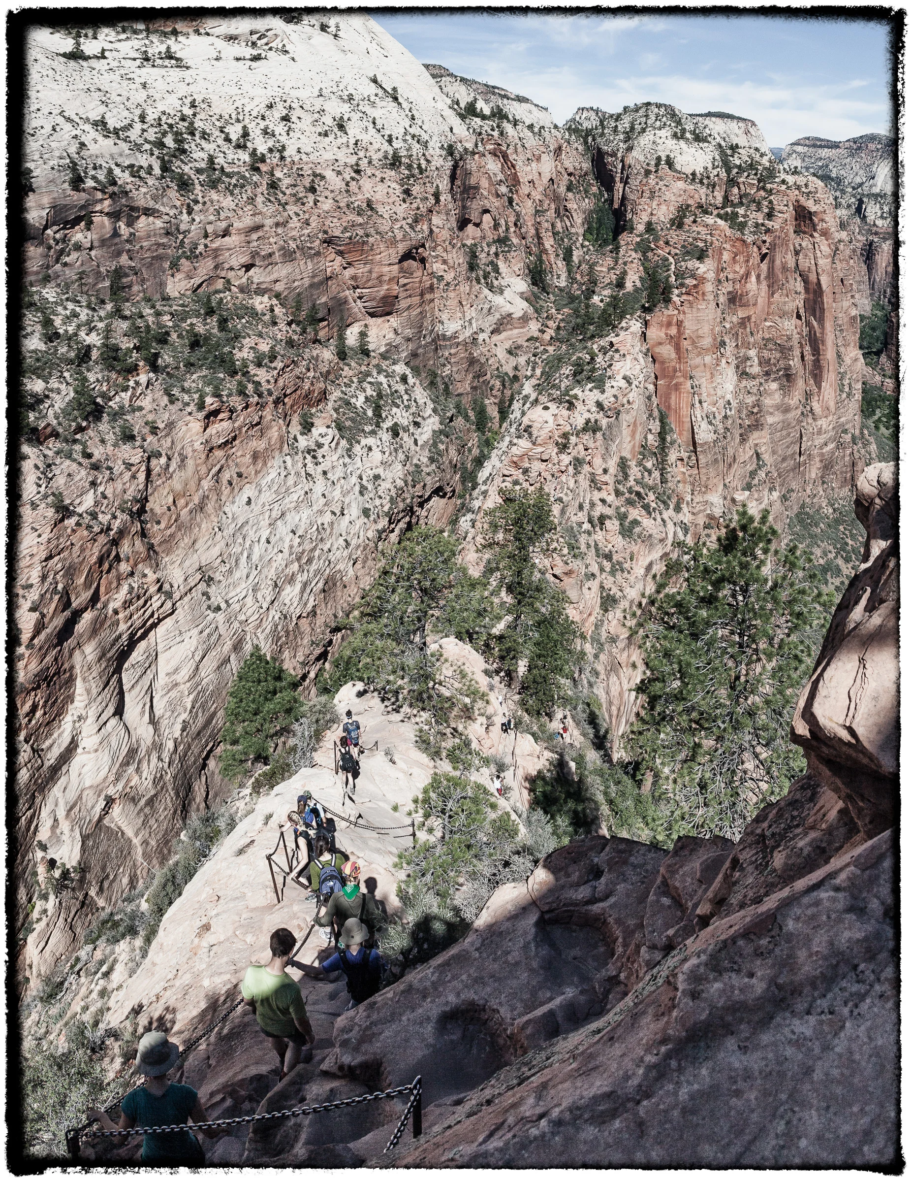 The Path Down - Angels Landing - Zion N.P.