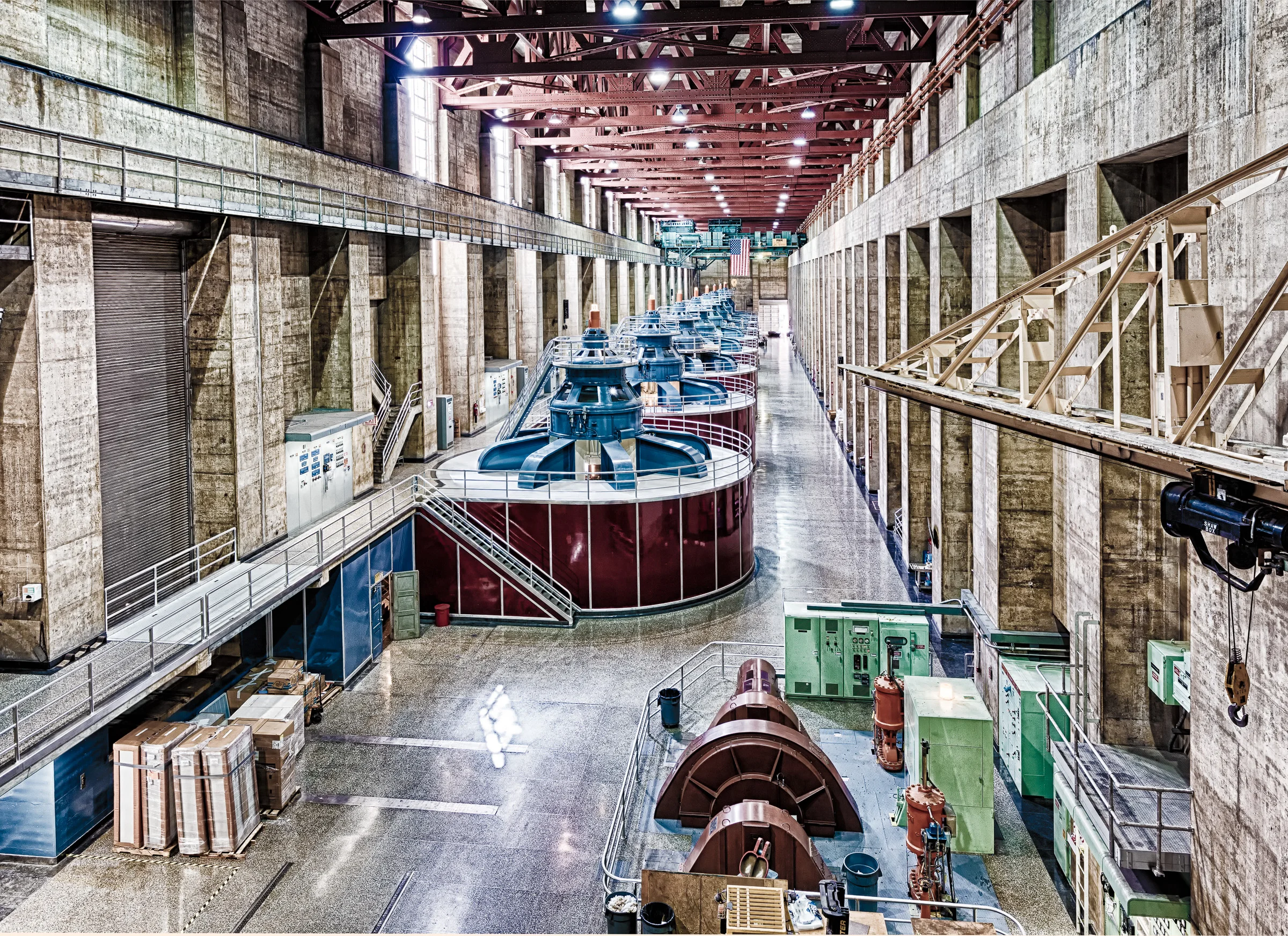Turbine Room - Hoover Dam