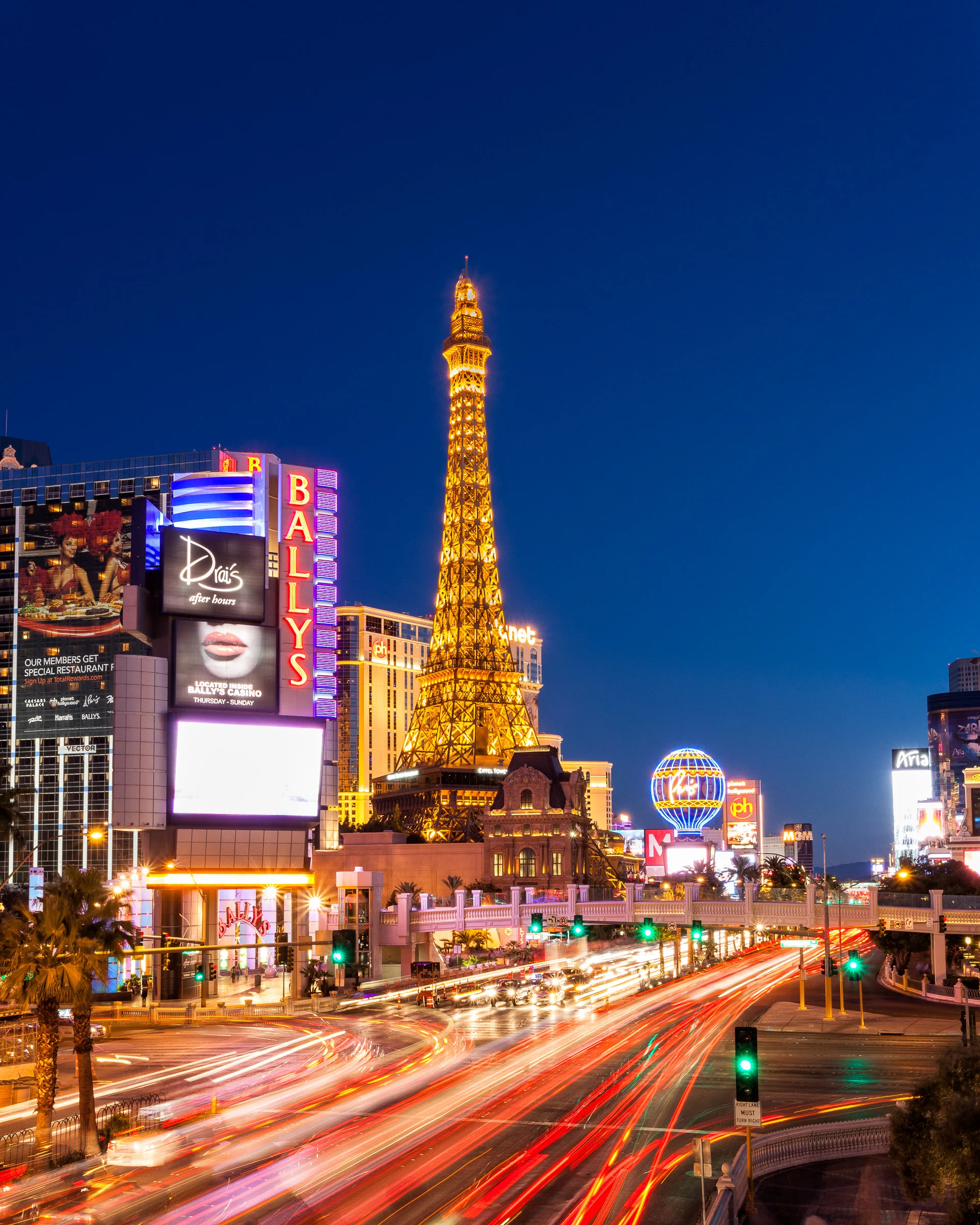 The Strip at Night - Las Vegas