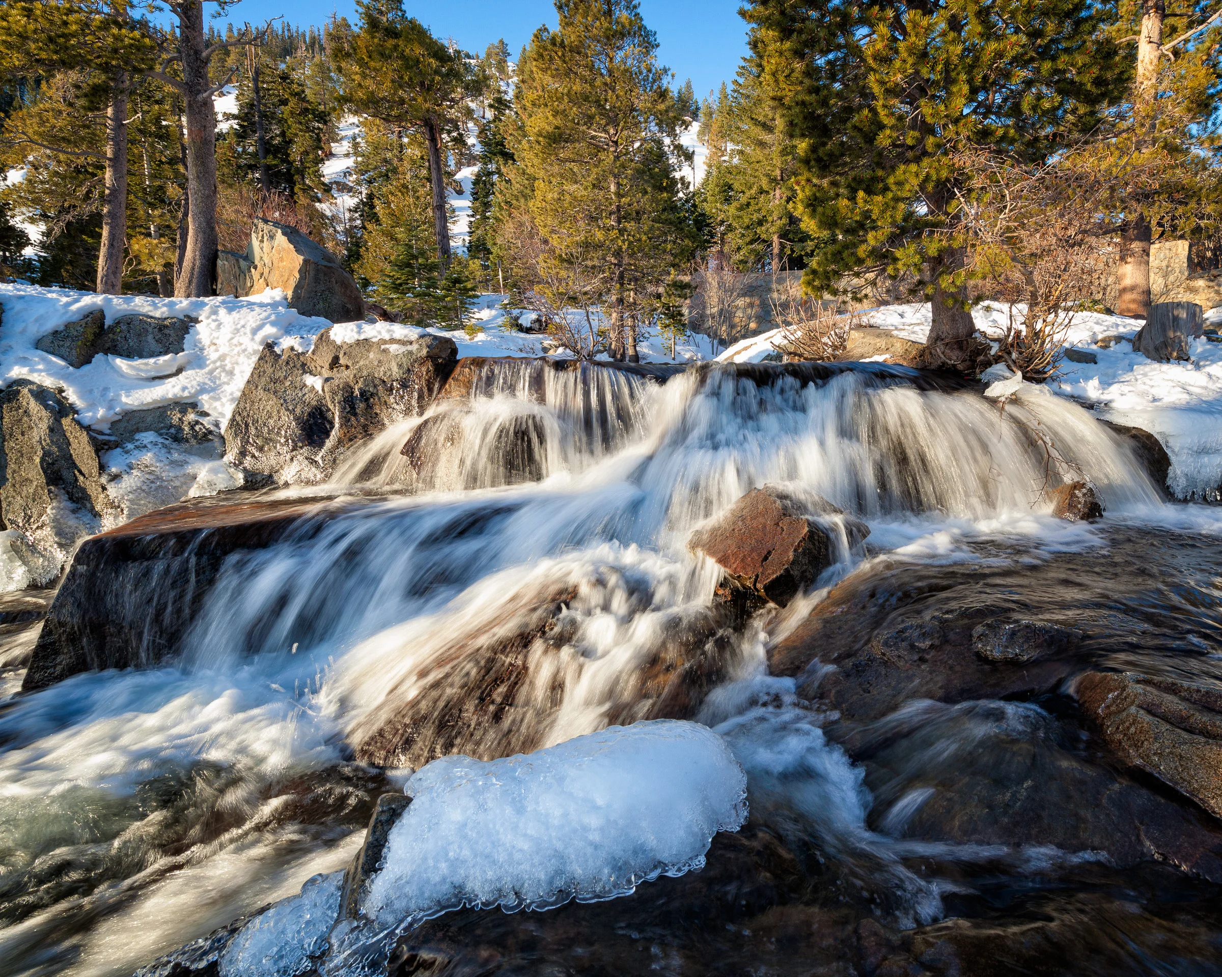 Eagle Falls and Ice