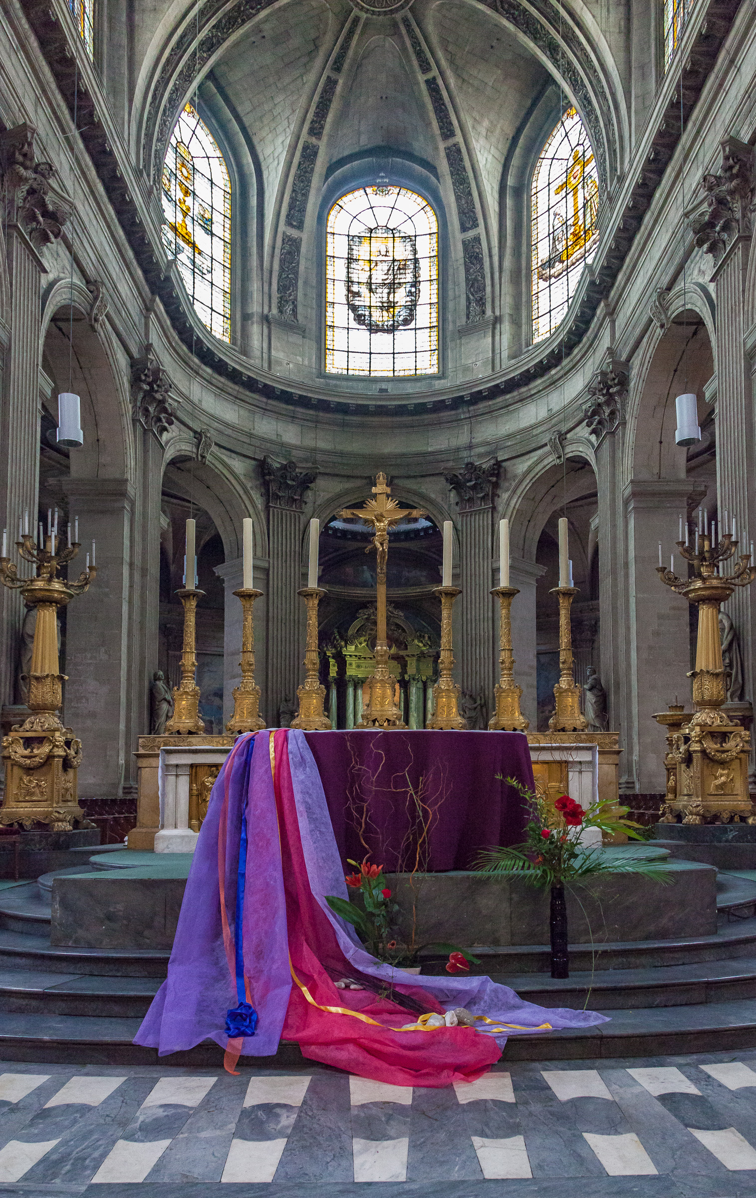 Inside St. Sulpice Church