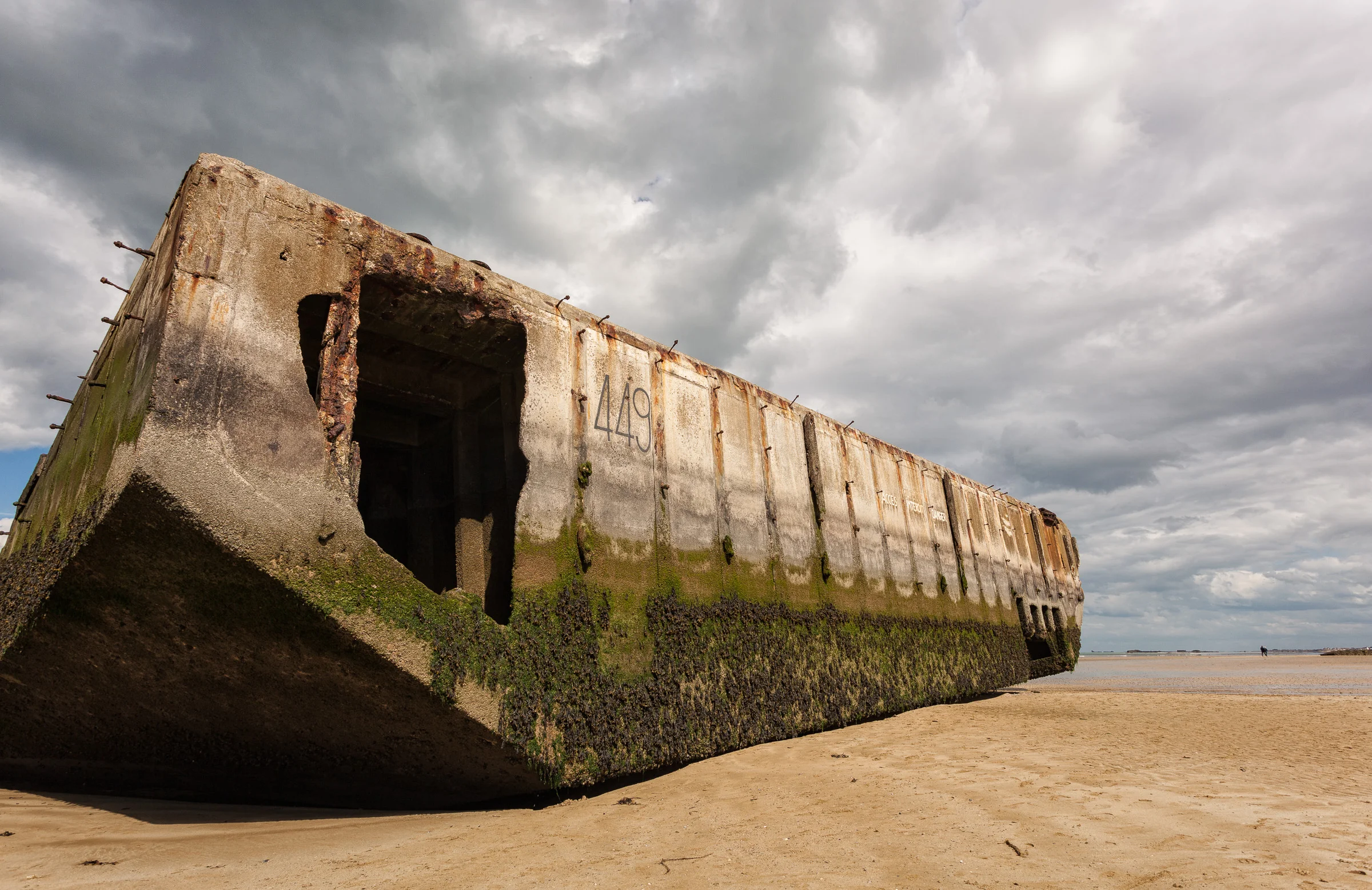 Mulberry Remnants - Arromanches - Gold Beach