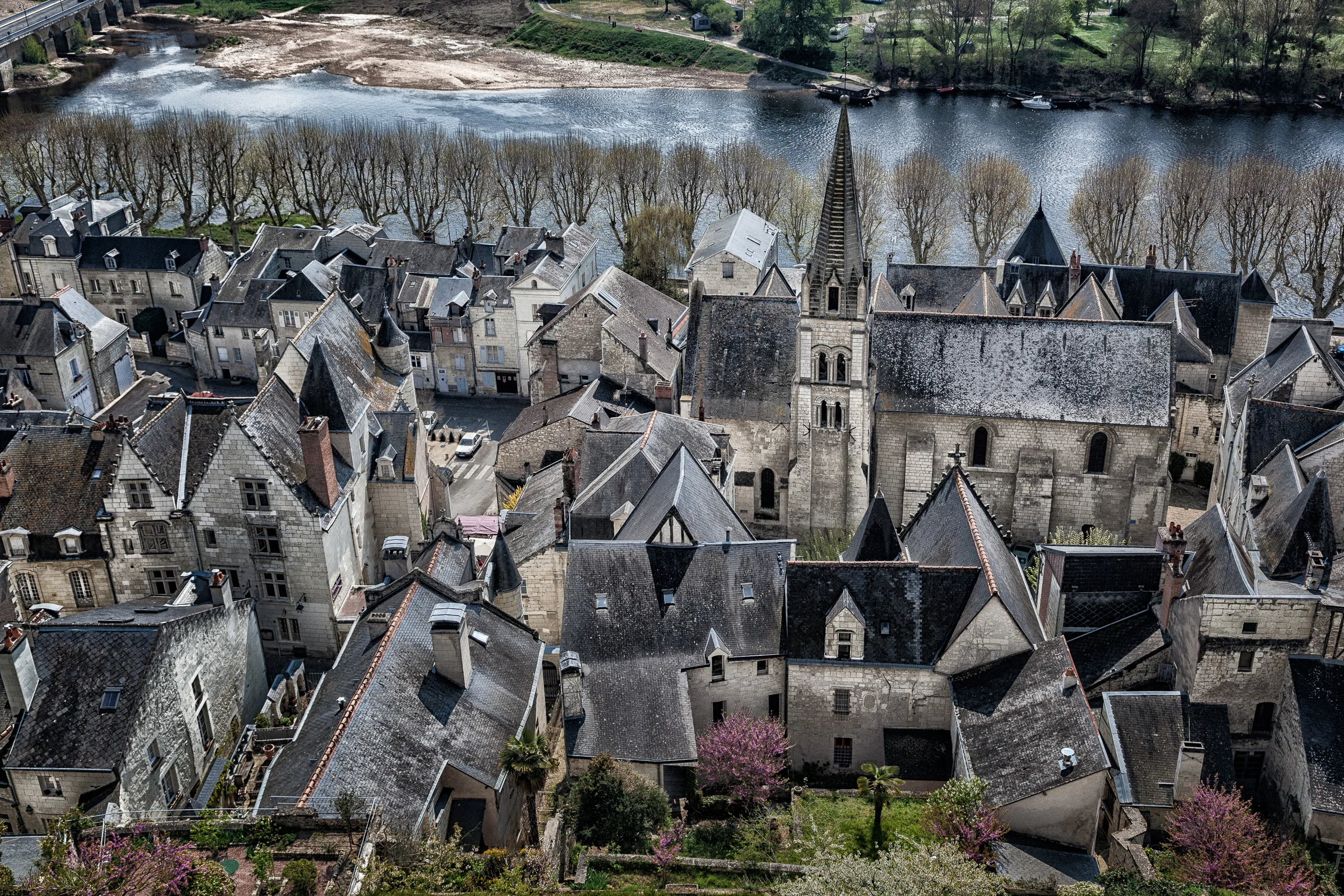 Medieval Town in Chinon