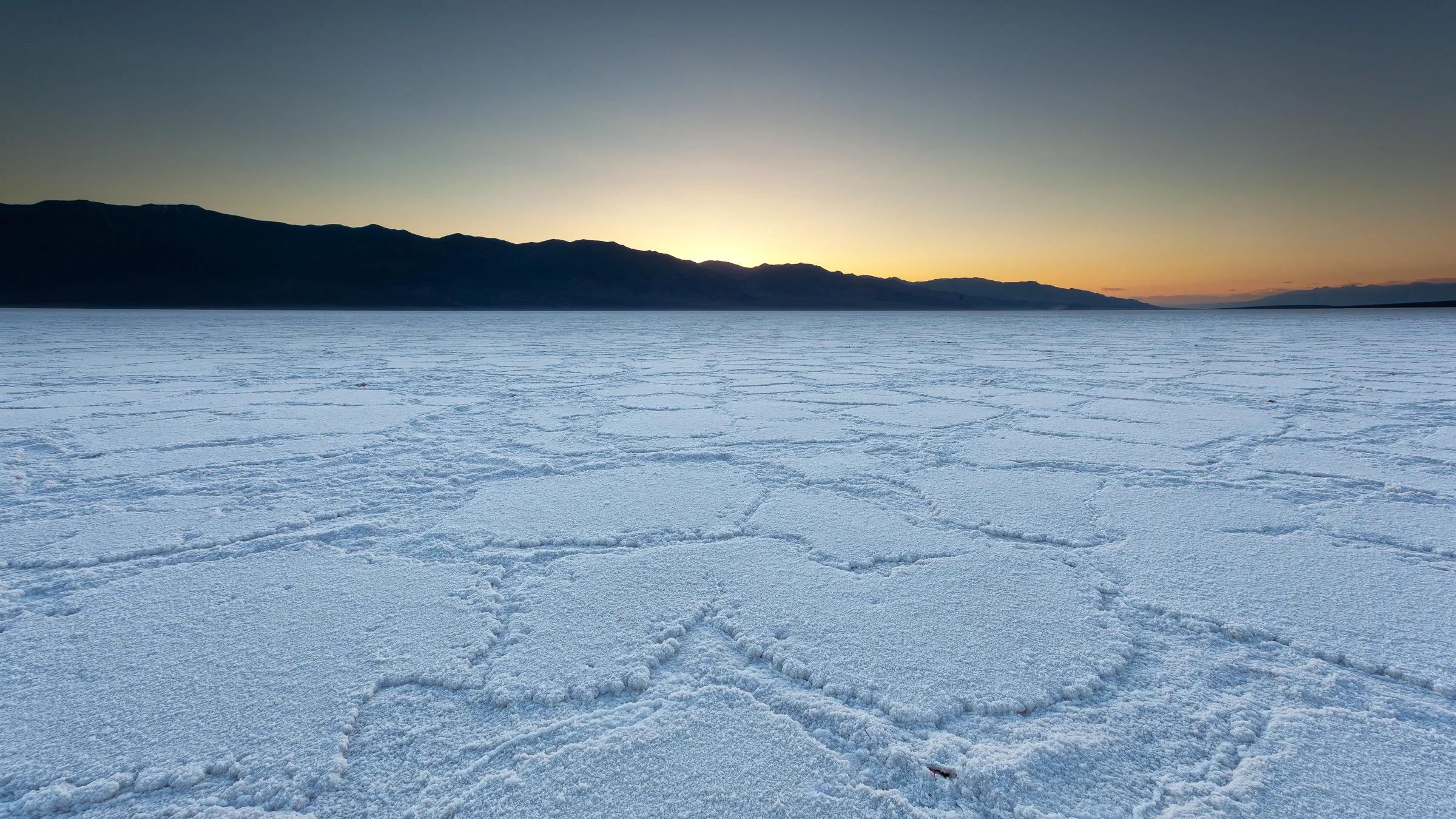 Badwater Sunset II - Death Valley