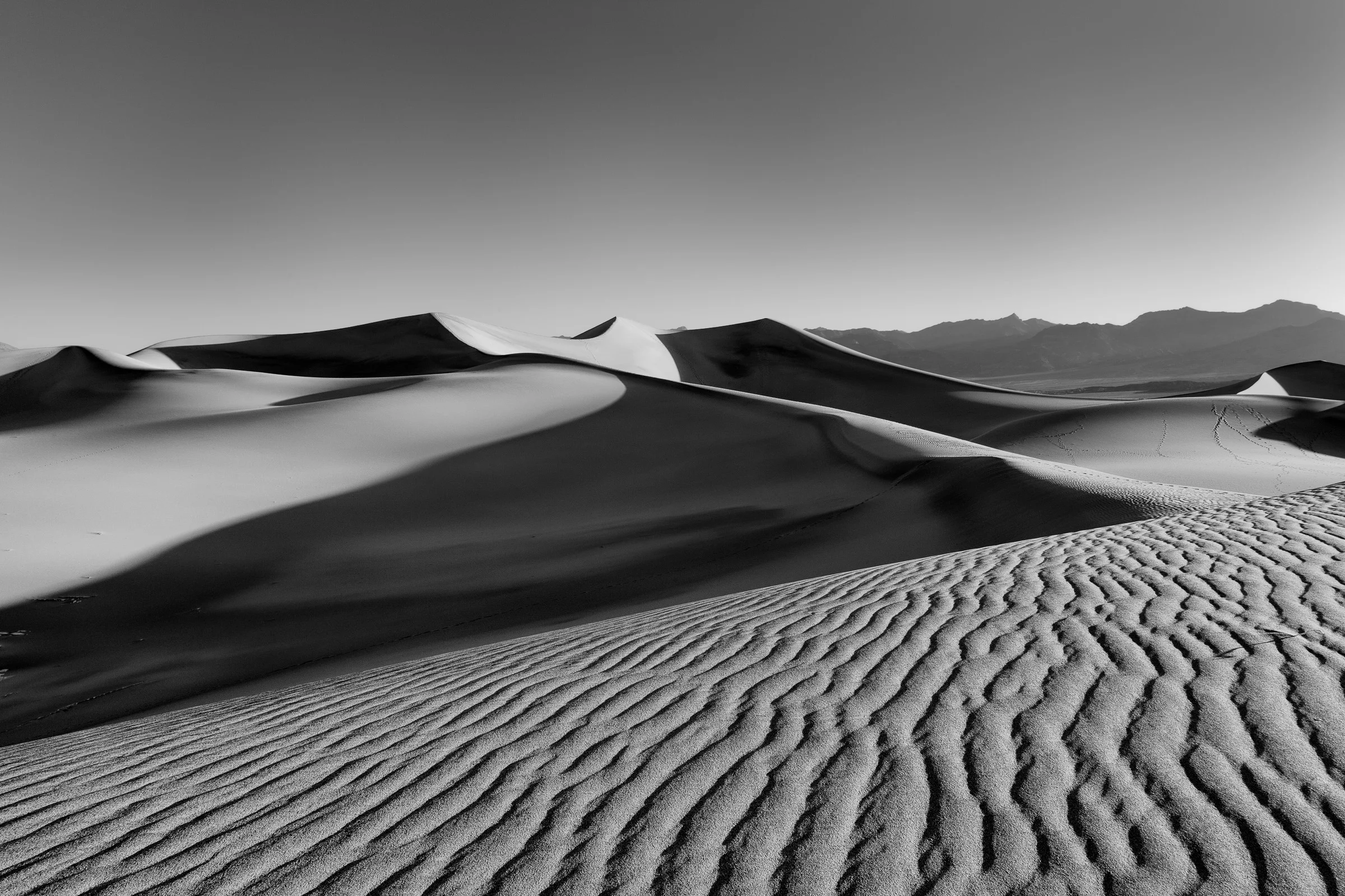 Mesquite Sand Dunes - Death Valley