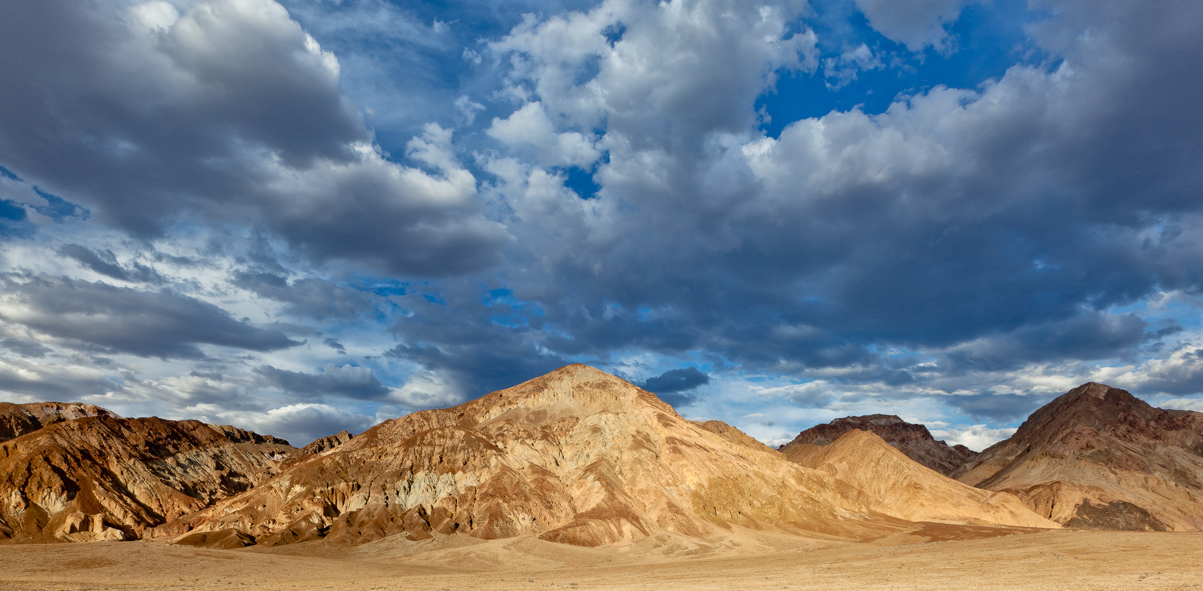 Mountain and Clouds - Death Valley