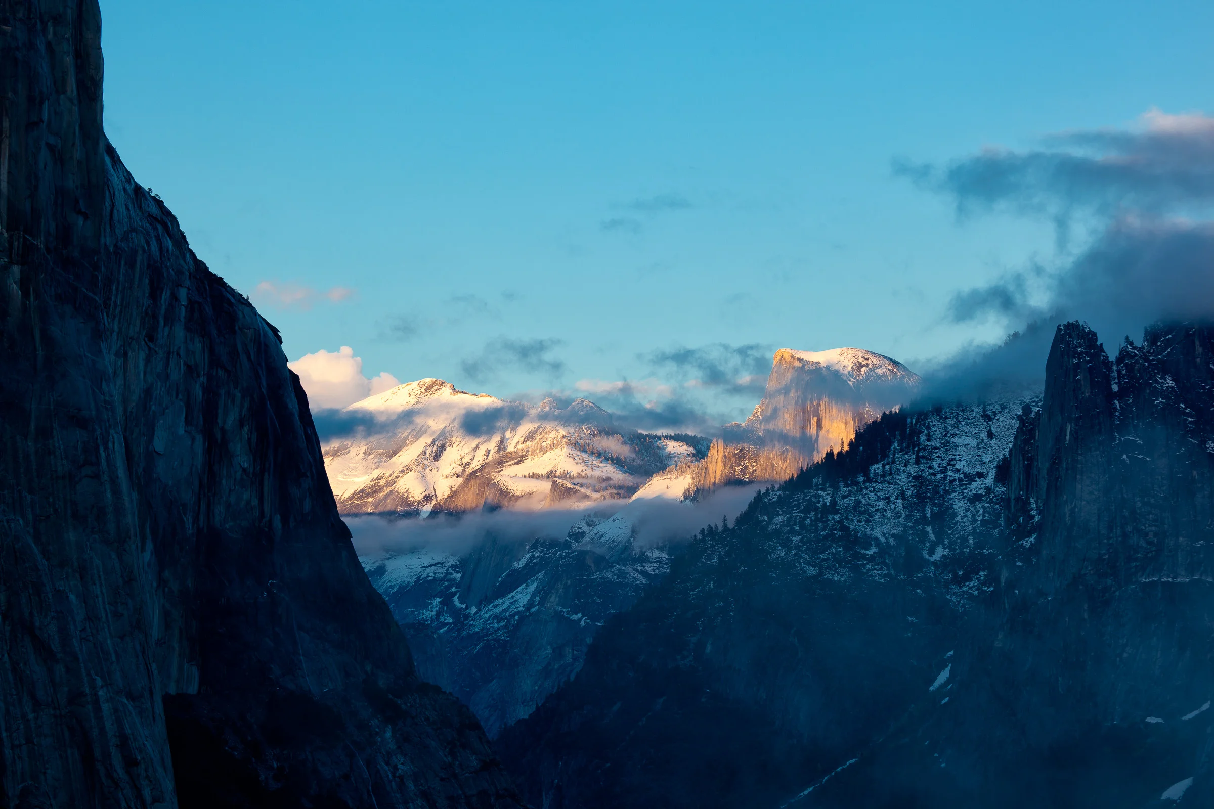 Half Dome Sunset - Yosemite National Park