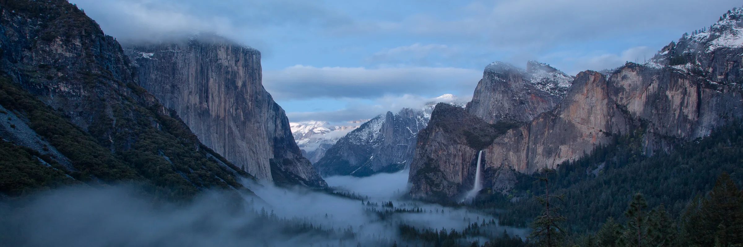 Yosemite Valley After Sunset - Yosemite National Park