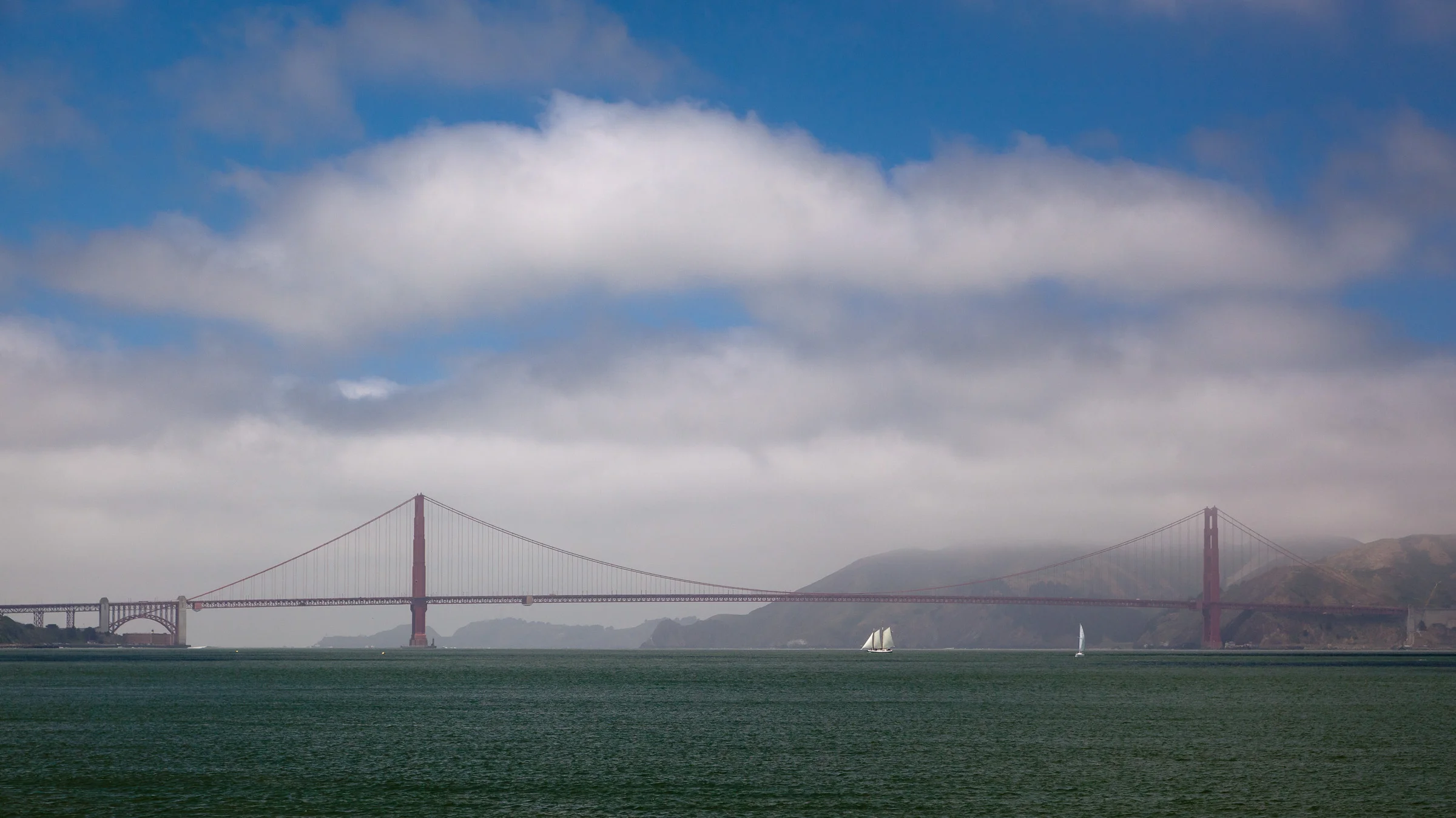The Golden Gate and Fog - San Francisco