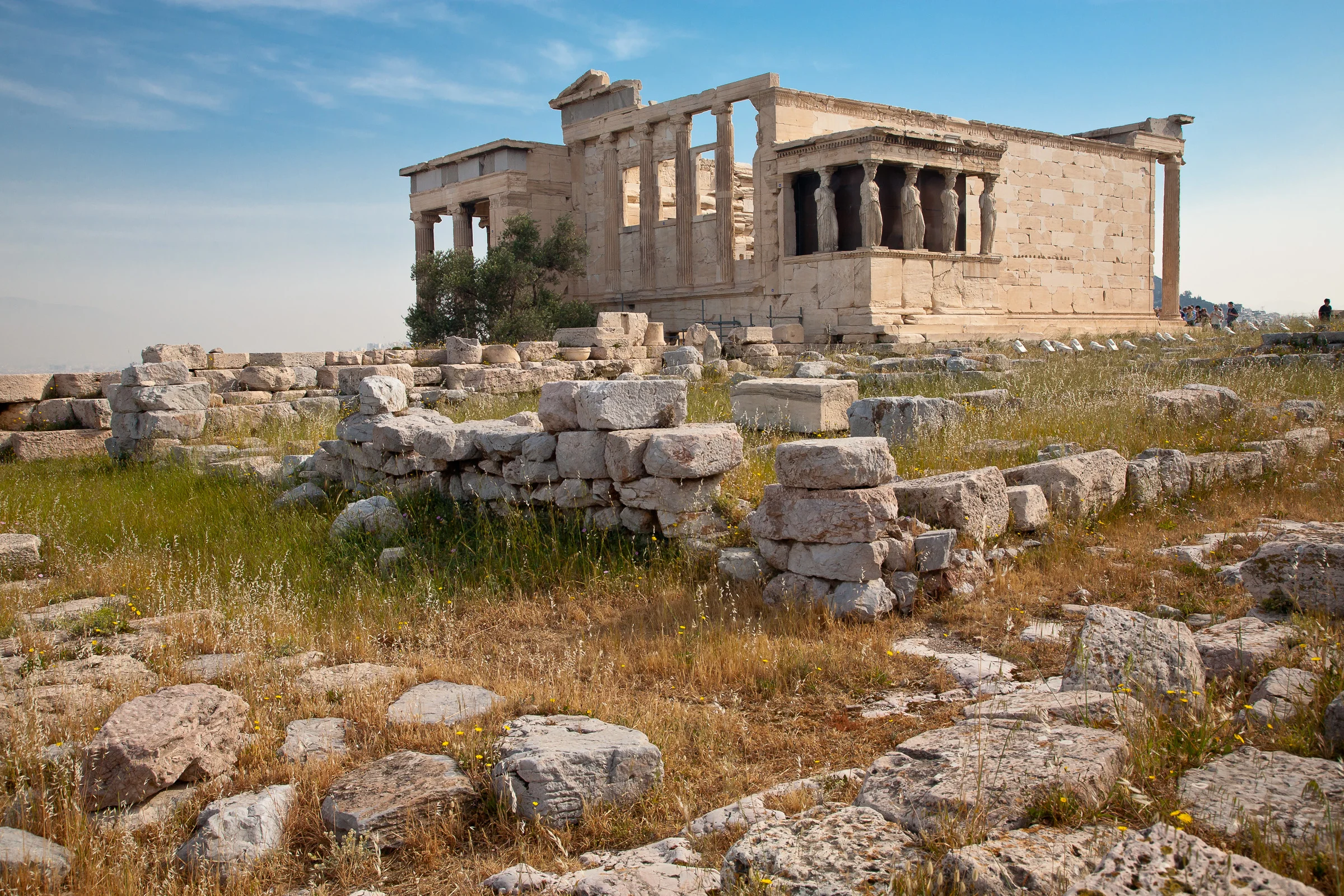 The Erechtheion - The Acropolis - Athens - Greece