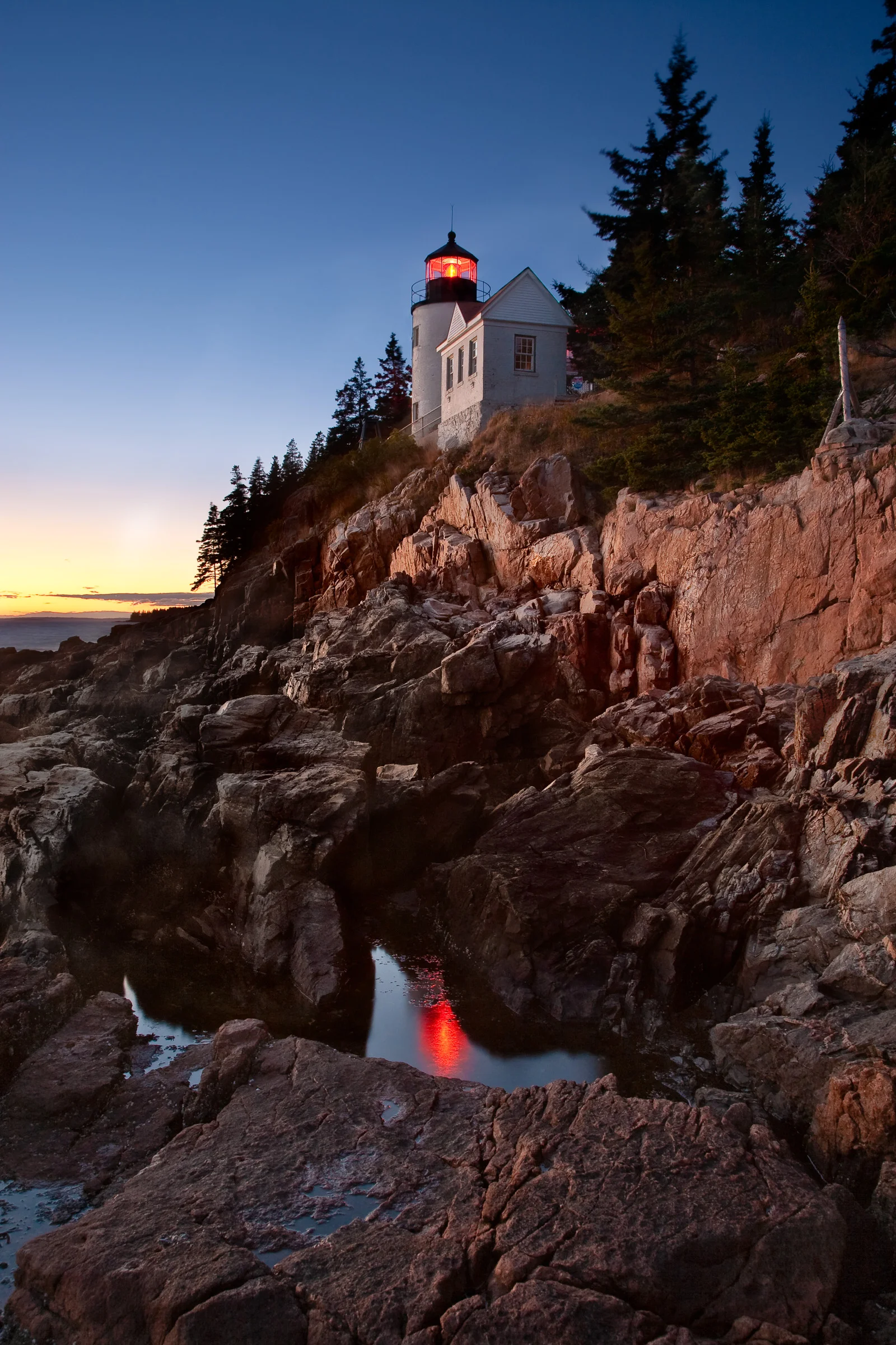 Bass Harbor Head Lighthouse - Mount Desert Island - Maine