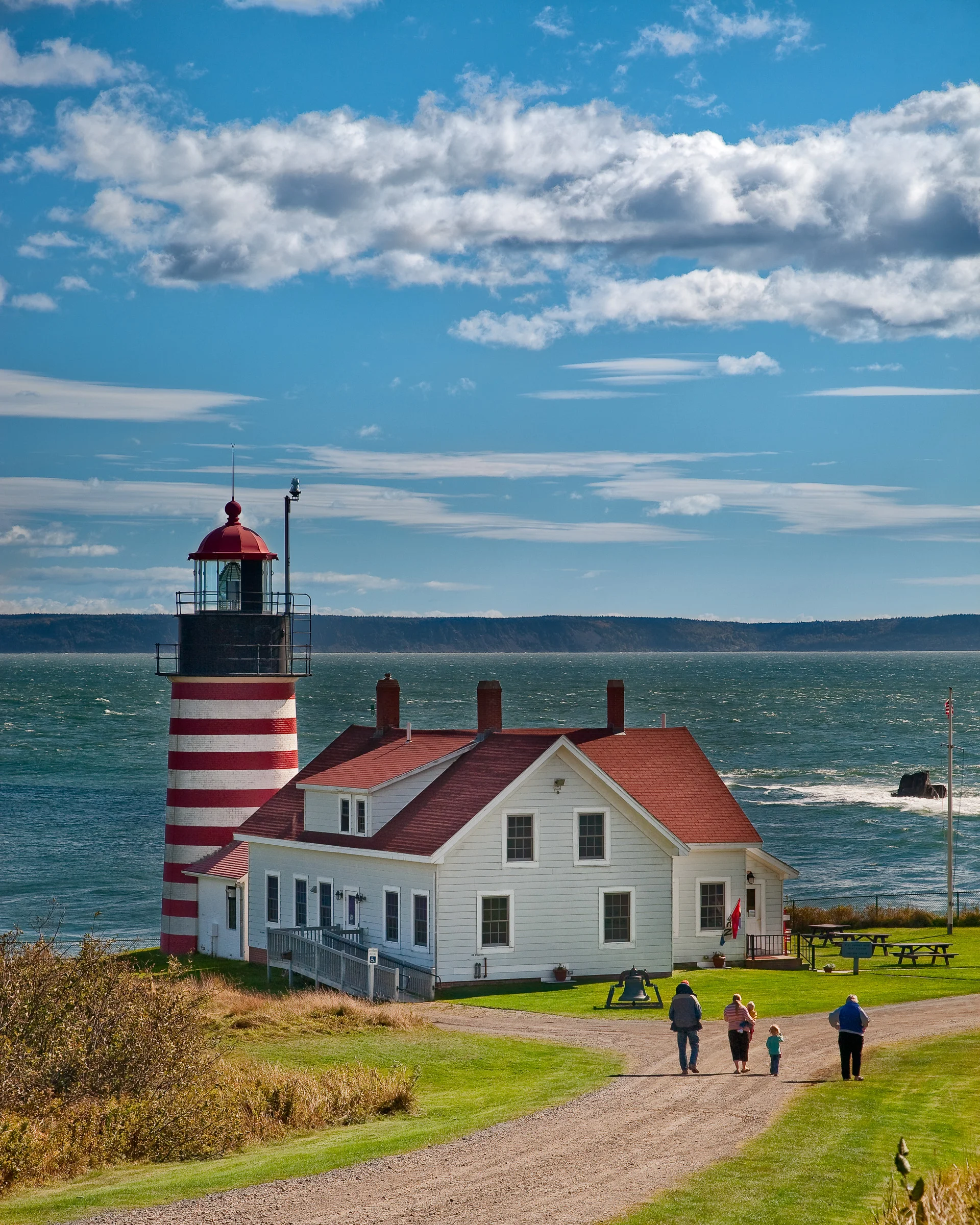Quoddy Head Lighthouse - Lubec - Maine