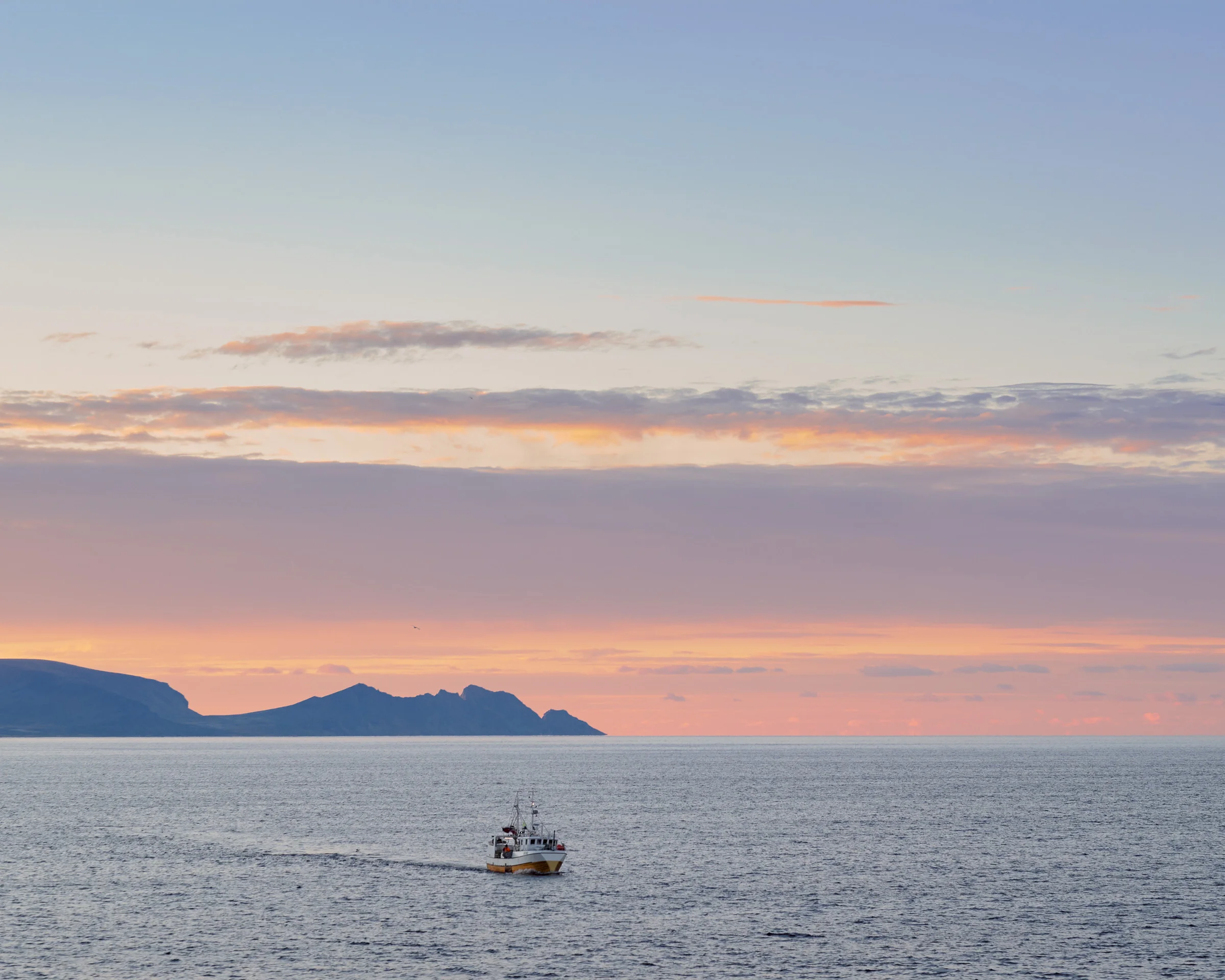 Fishing Boat off the Coast of Norway