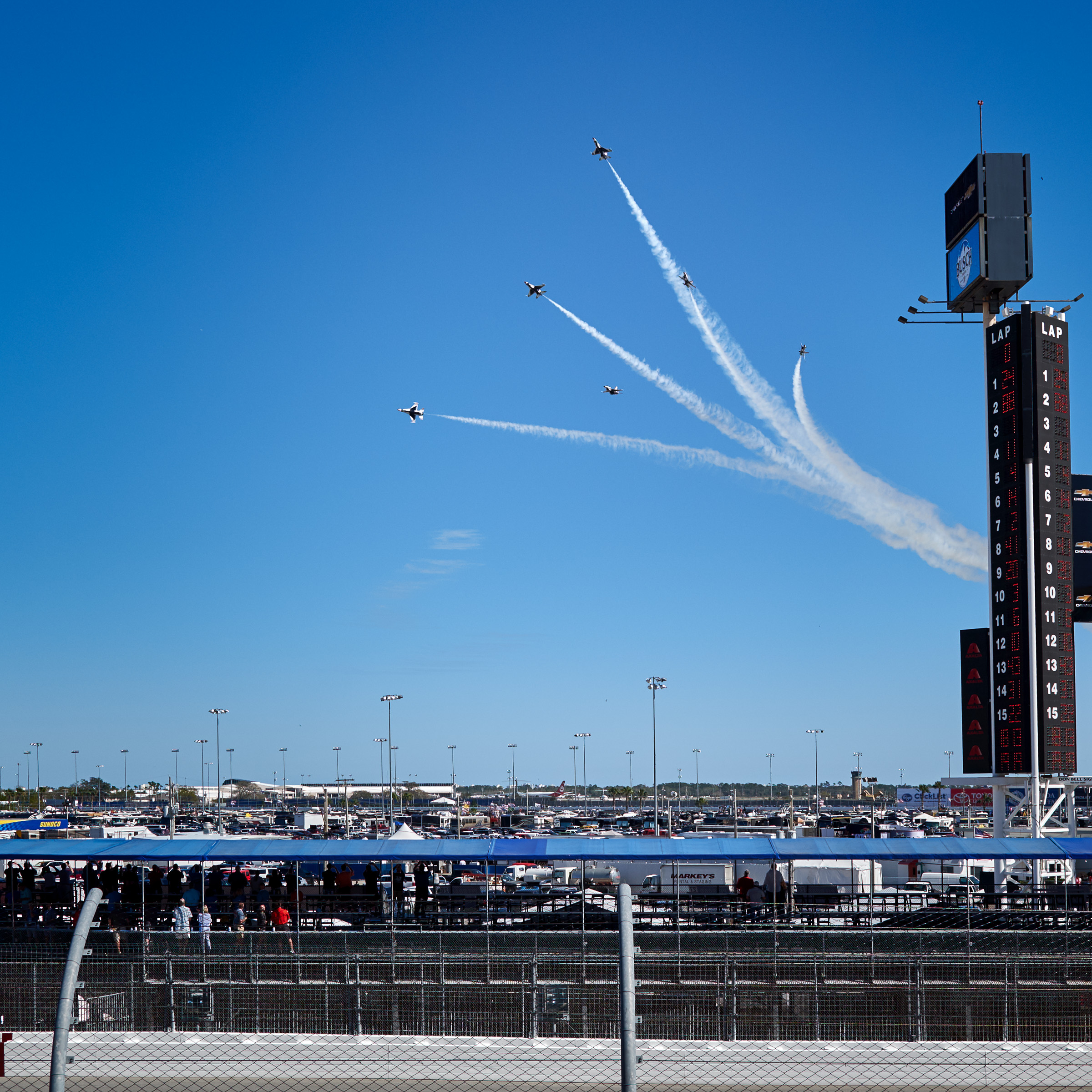 Thunderbirds Make Their Appearance