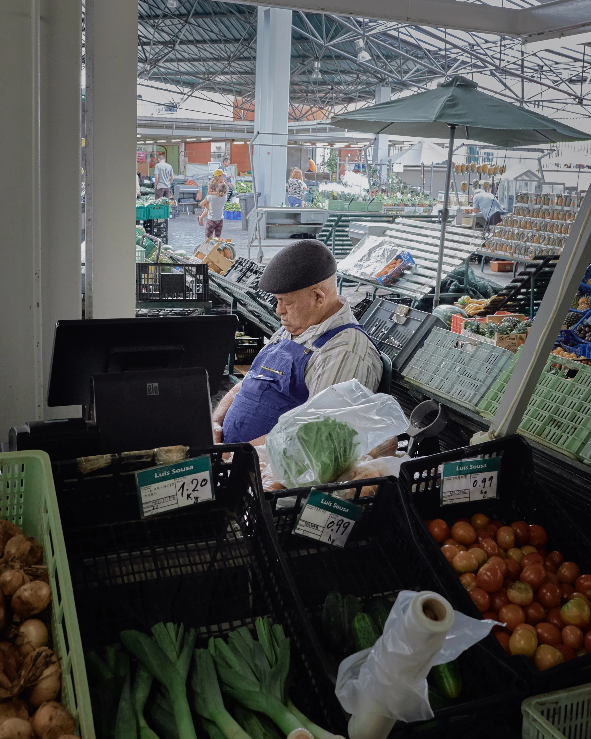 Long Day at the Office - Ponta Delgada Farmer's Market