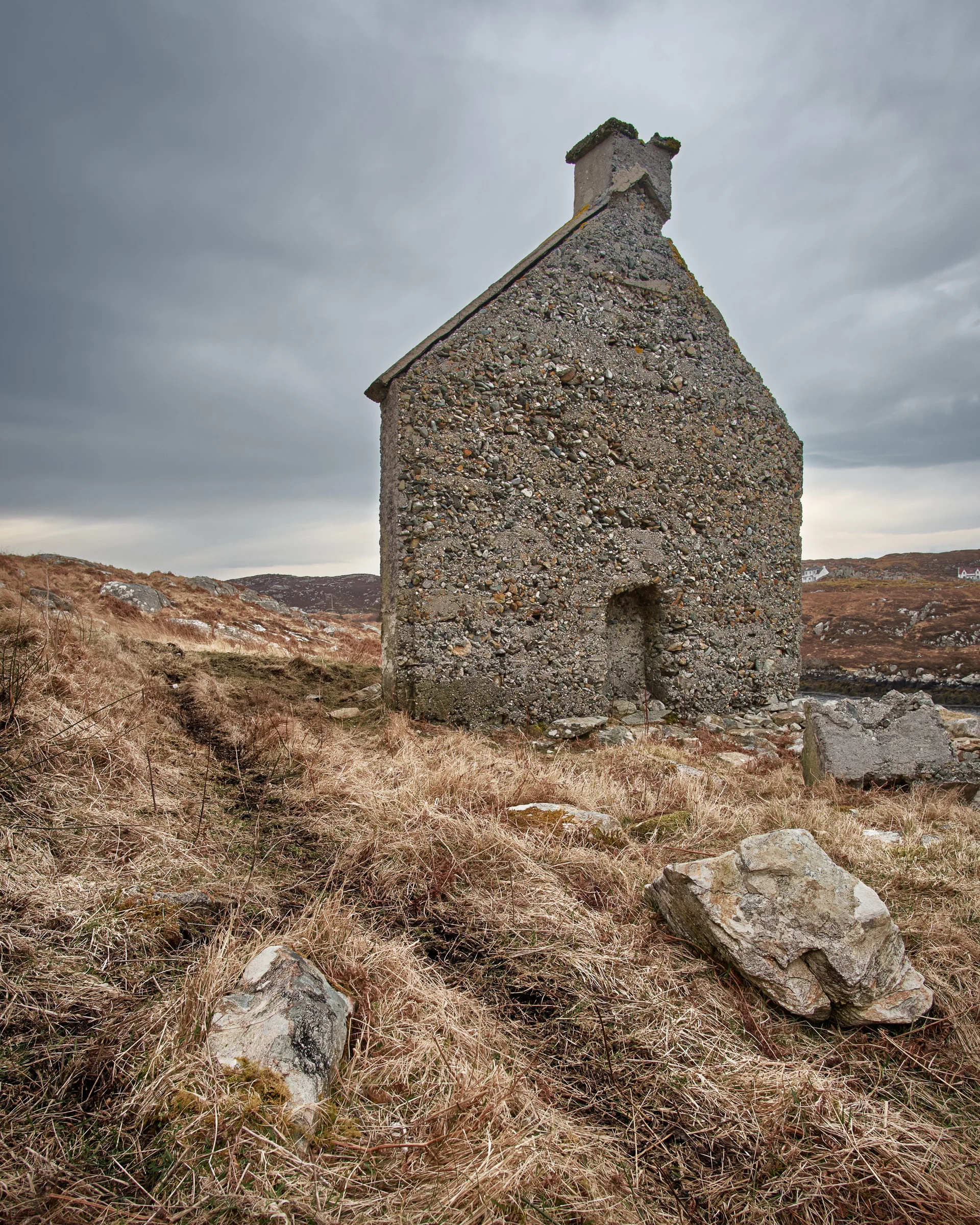 Abandoned House, Scalpay, Isle of Lewis and Harris, Scotland