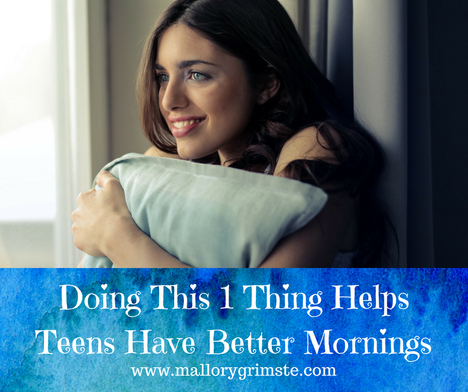 Doing This 1 Thing Helps Teens Have Better Mornings