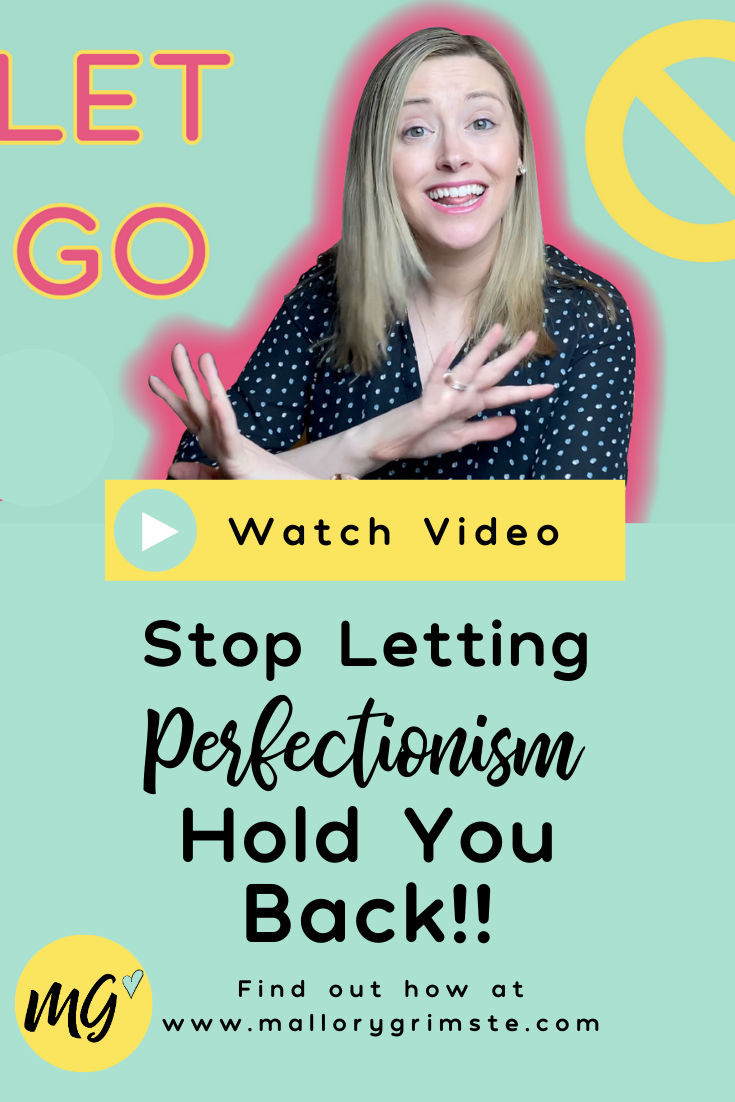 Here's How To Stop Letting Perfectionism Hold You Back