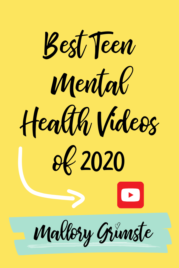 Best Teen Mental Health Videos of 2020 (so far!) — Mallory Grimste, LCSW -  Teen Therapist