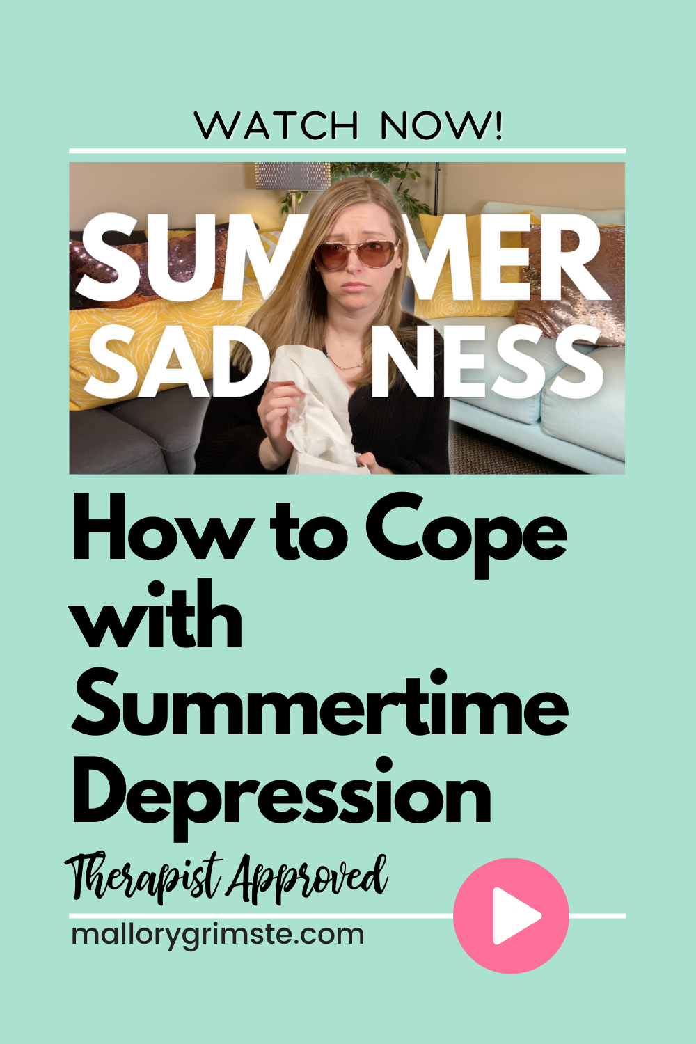 How to Cope with Summertime Depression ☀️😭 — Mallory Grimste, LCSW