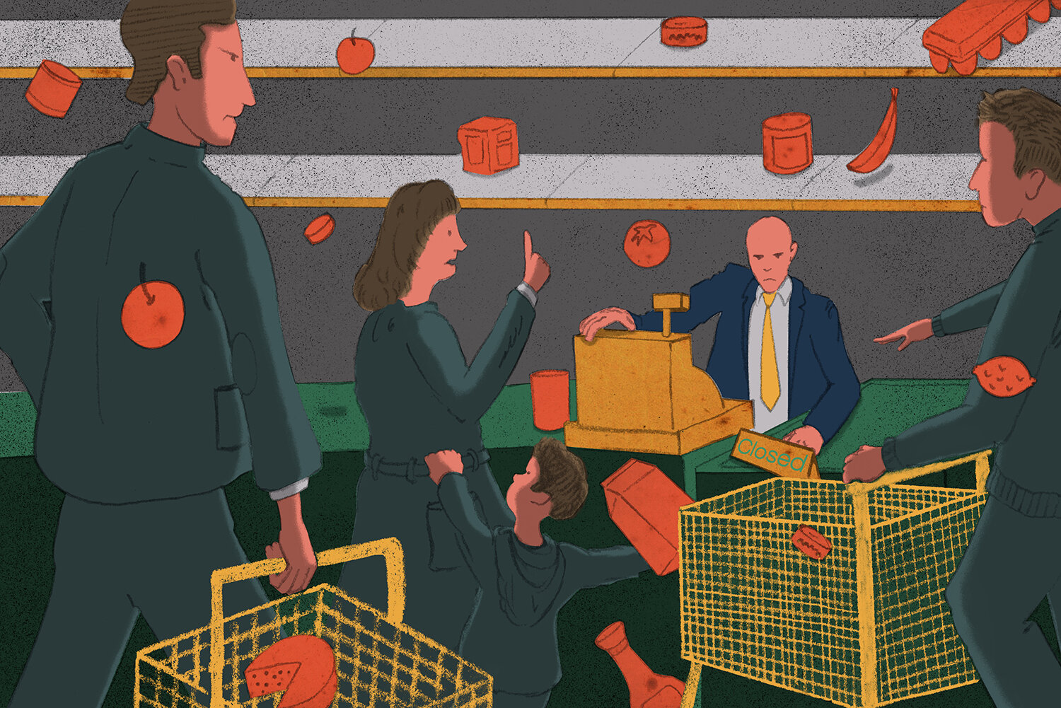 Bankruptcy of Grocery Stores 