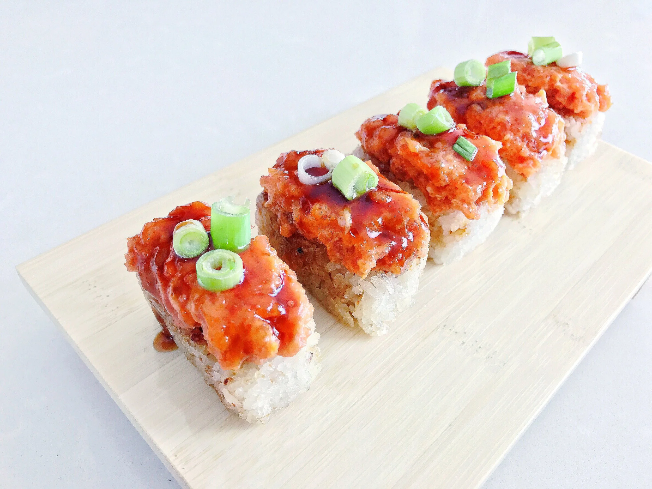 Crispy Rice With Spicy Tuna