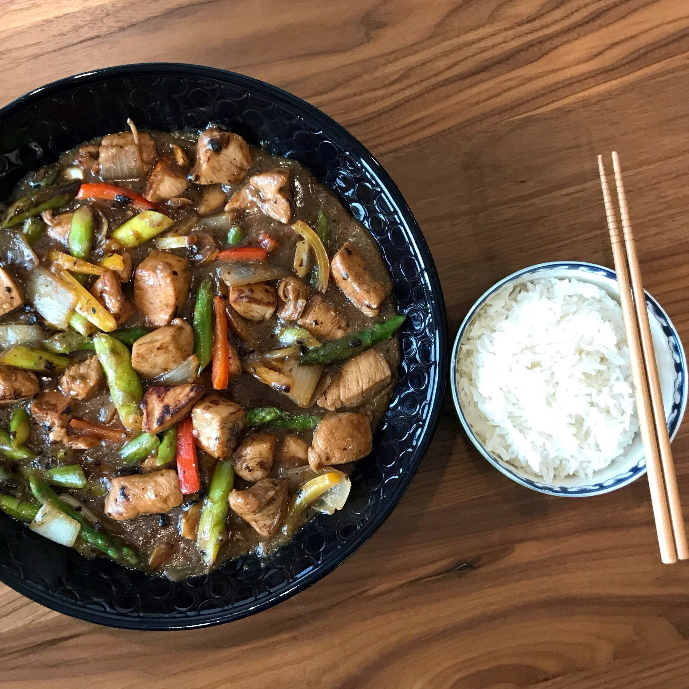 Chicken with Black Bean Sauce