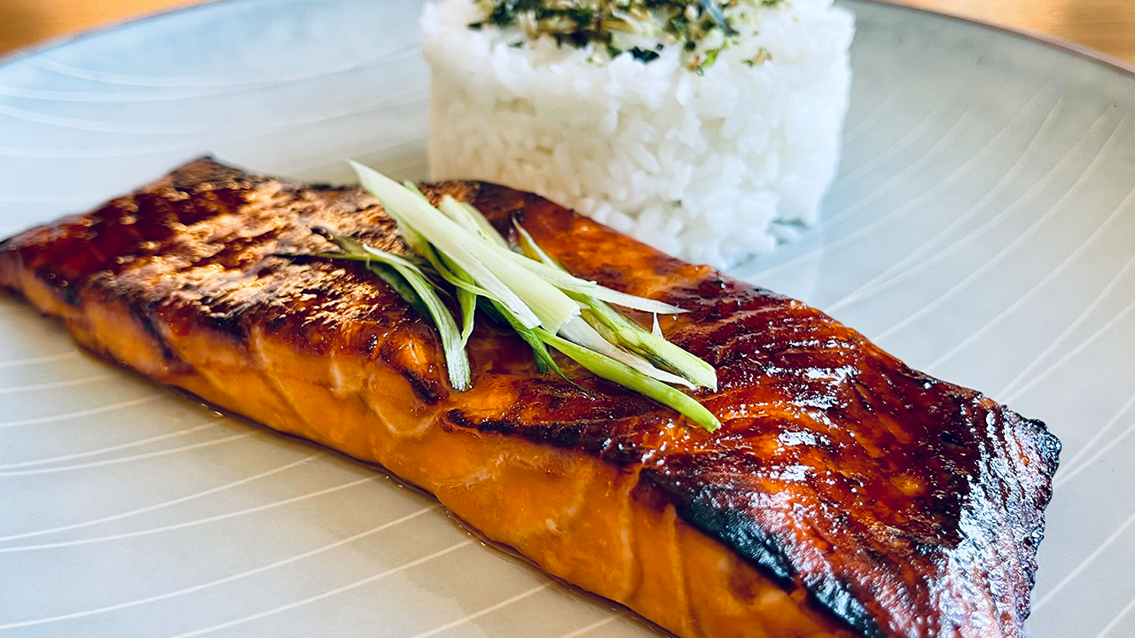 Miso Glazed Salmon