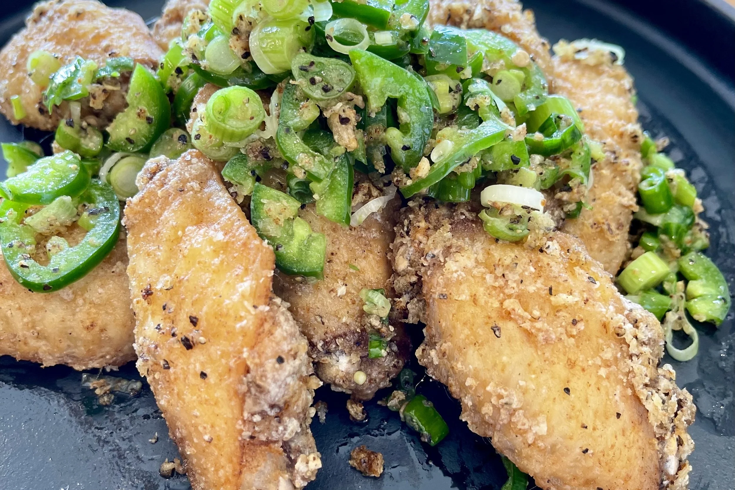 Hong Kong Style Salt & Pepper Chicken Wings — Kevin Kimura