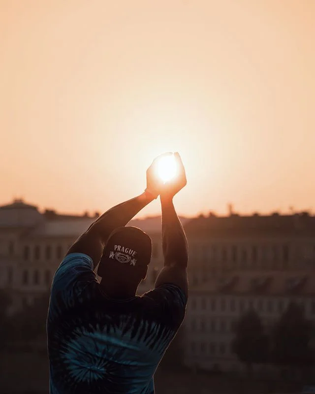 Woke up before the sun, to watch it rise and then it dawned on me... Sunlight is the most precious gold to be found. @philwaukee #PhilGoodTravel 📸 @thefraserjames
