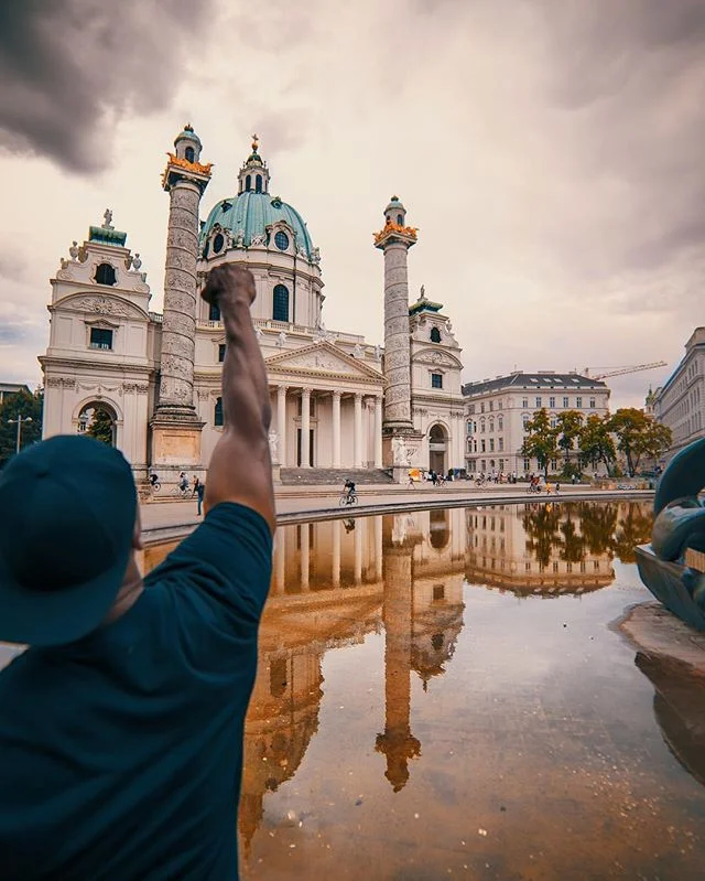 I find strength in reflection. Reflection motivates me. Ummm let me think... Reflection makes you REFLECT. With that said, I hope I said the word “reflection” enough for you to notice the reflection in the picture and also take a second to do some inward thinking. #Reflection #reflect #Vienna #austria #🇦🇹 #philtheculture #philgoodtravel