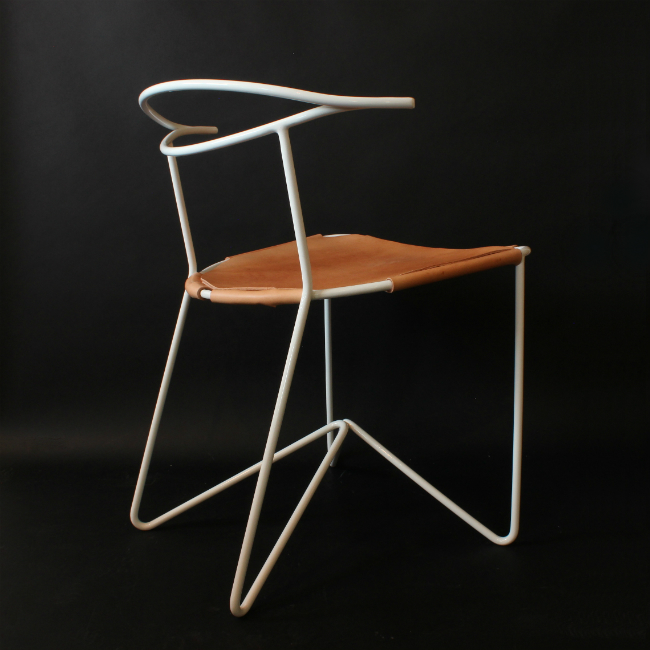 The result is both dynamic in posture, and visually light.