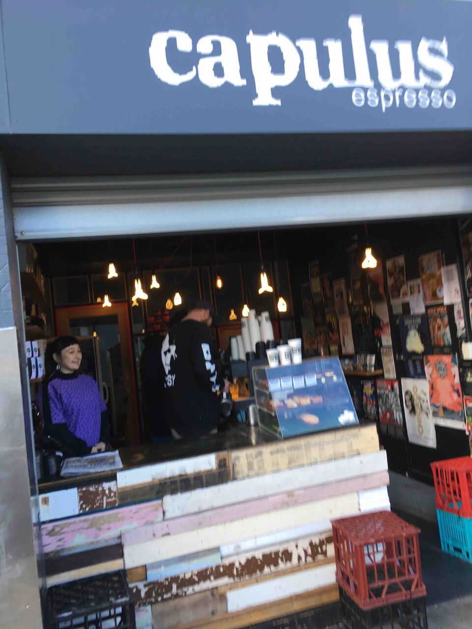 Capulus Espresso, Hobart. 