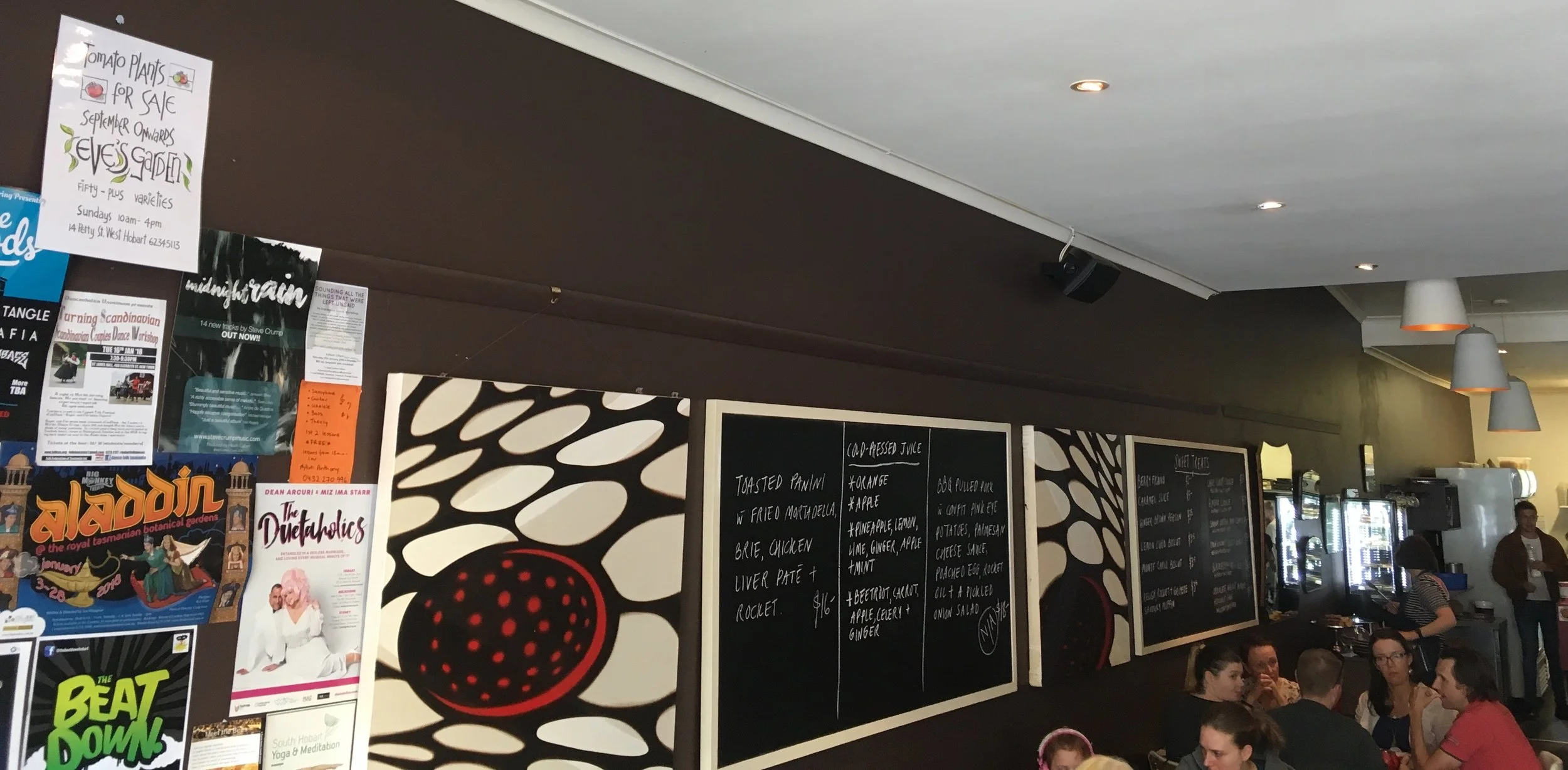 Ginger Brown Cafe, South Hobart