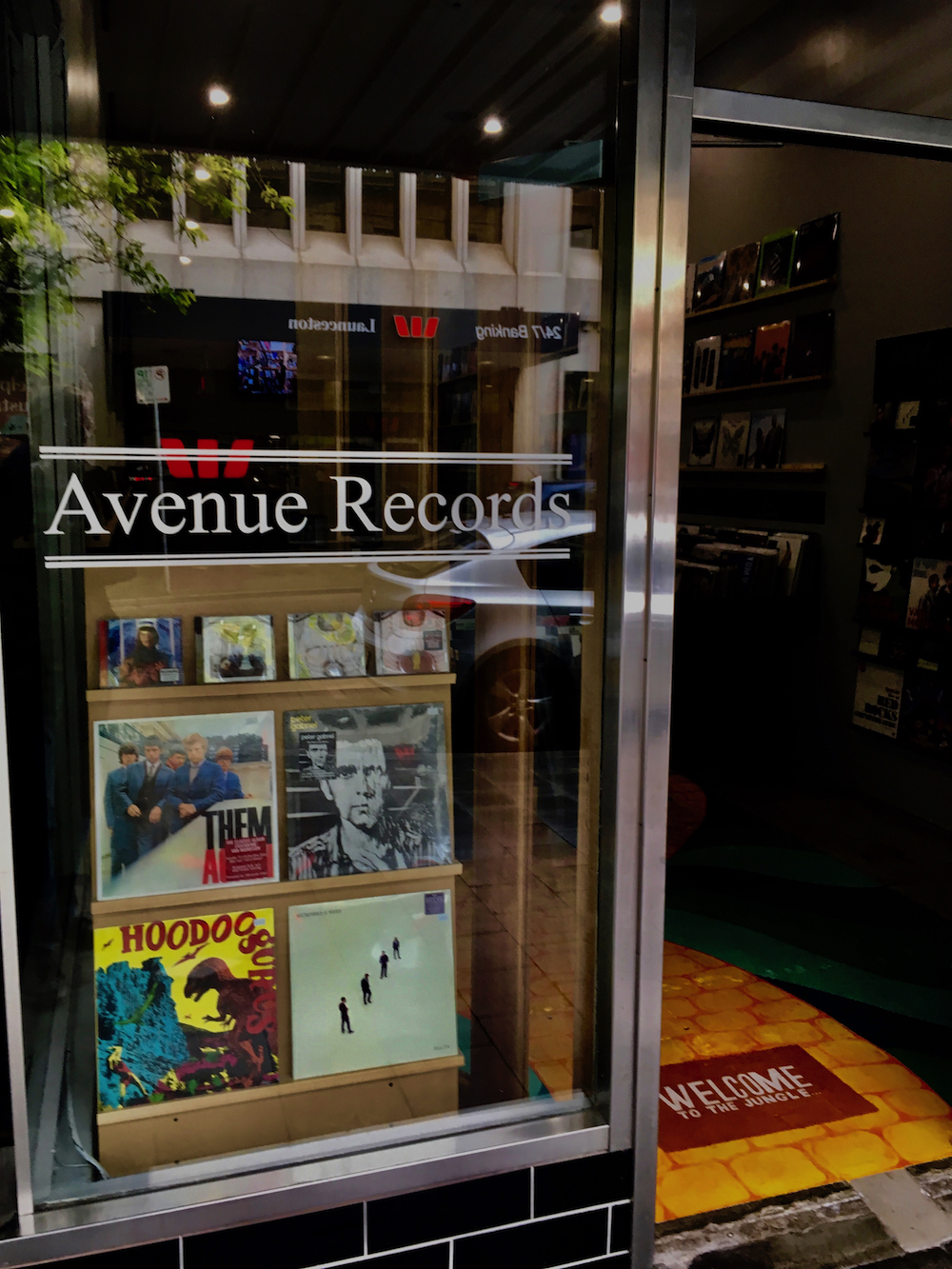 Avenue Records, Launceston.