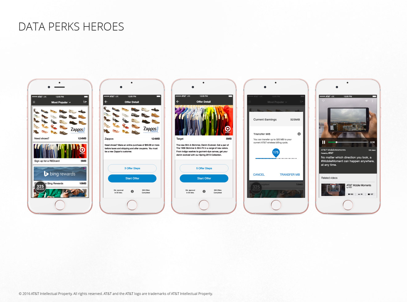 DataPerks is an app and system that can enable users to complete offers: like signing up for a service, or buying a bag of coffee, then in return the company making the offer will give the user data that they can add to their AT&T account. 