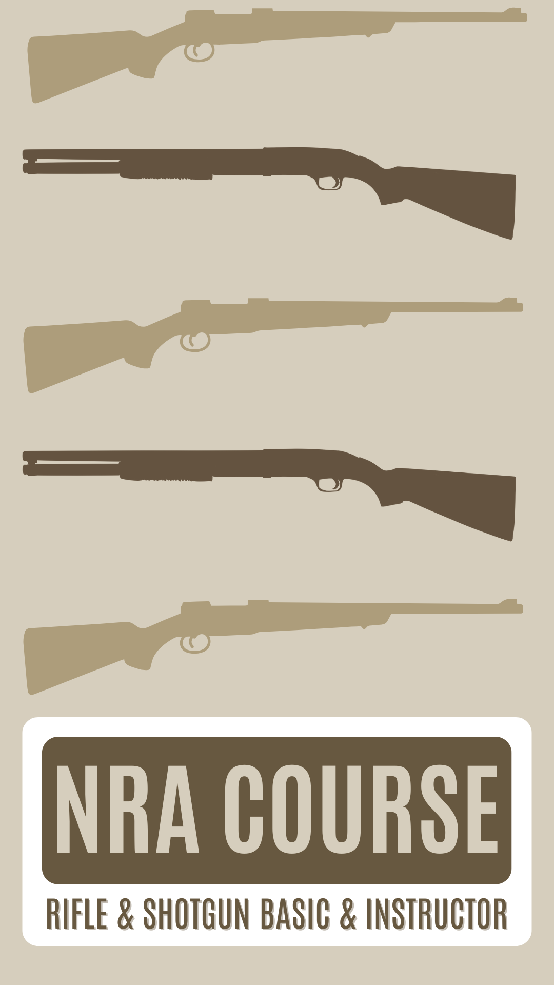 NRA Rifle &amp; Shotgun Instructor Course