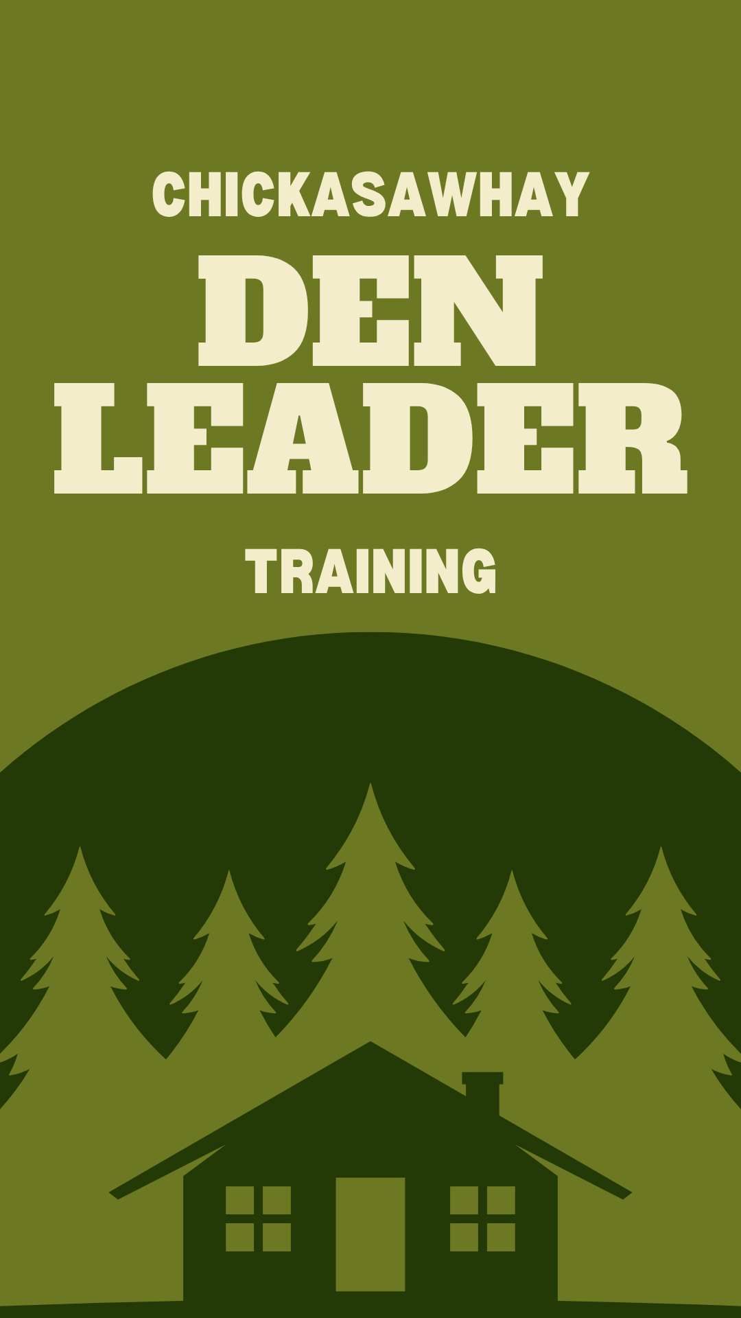 Chickasawhay Den Leader Training